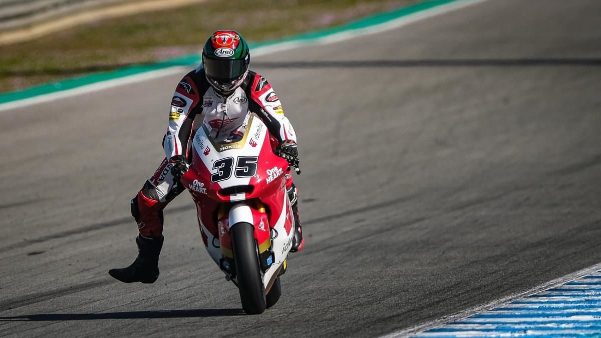 Somkiat Chantra ha sido el más rápido de Moto2 en los dos días de test 2022 en Jerez