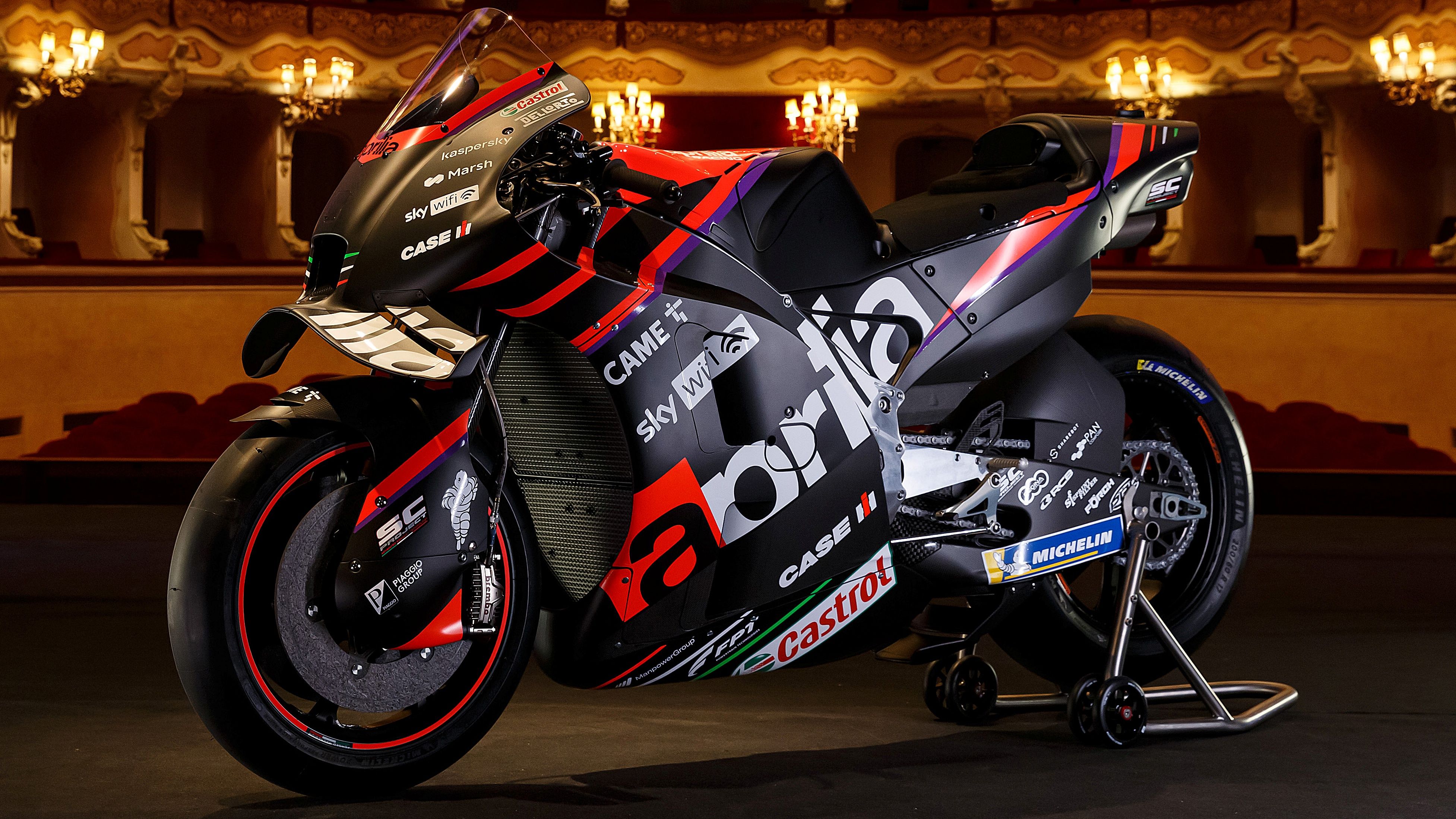 Presentación de la Aprilia RS GP para MotoGP 2022