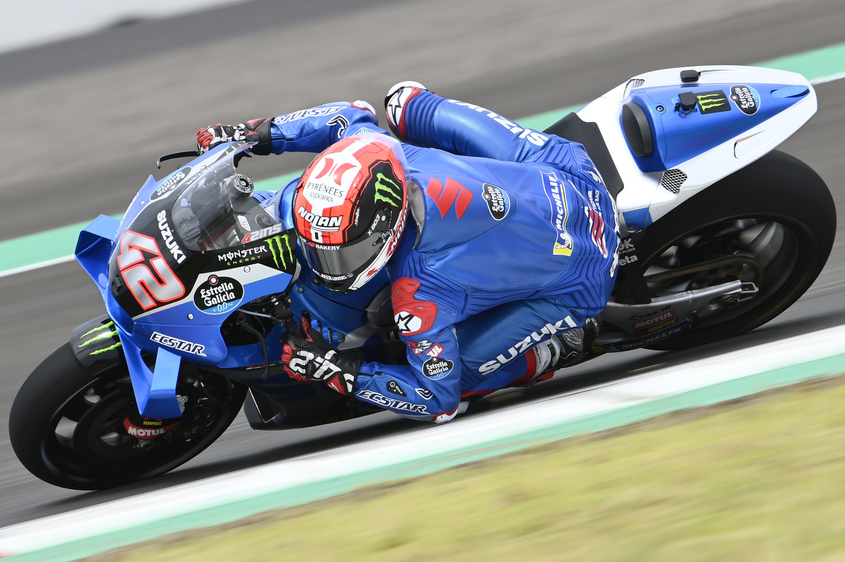 Álex Rins test Mandalika MotoGP 2022