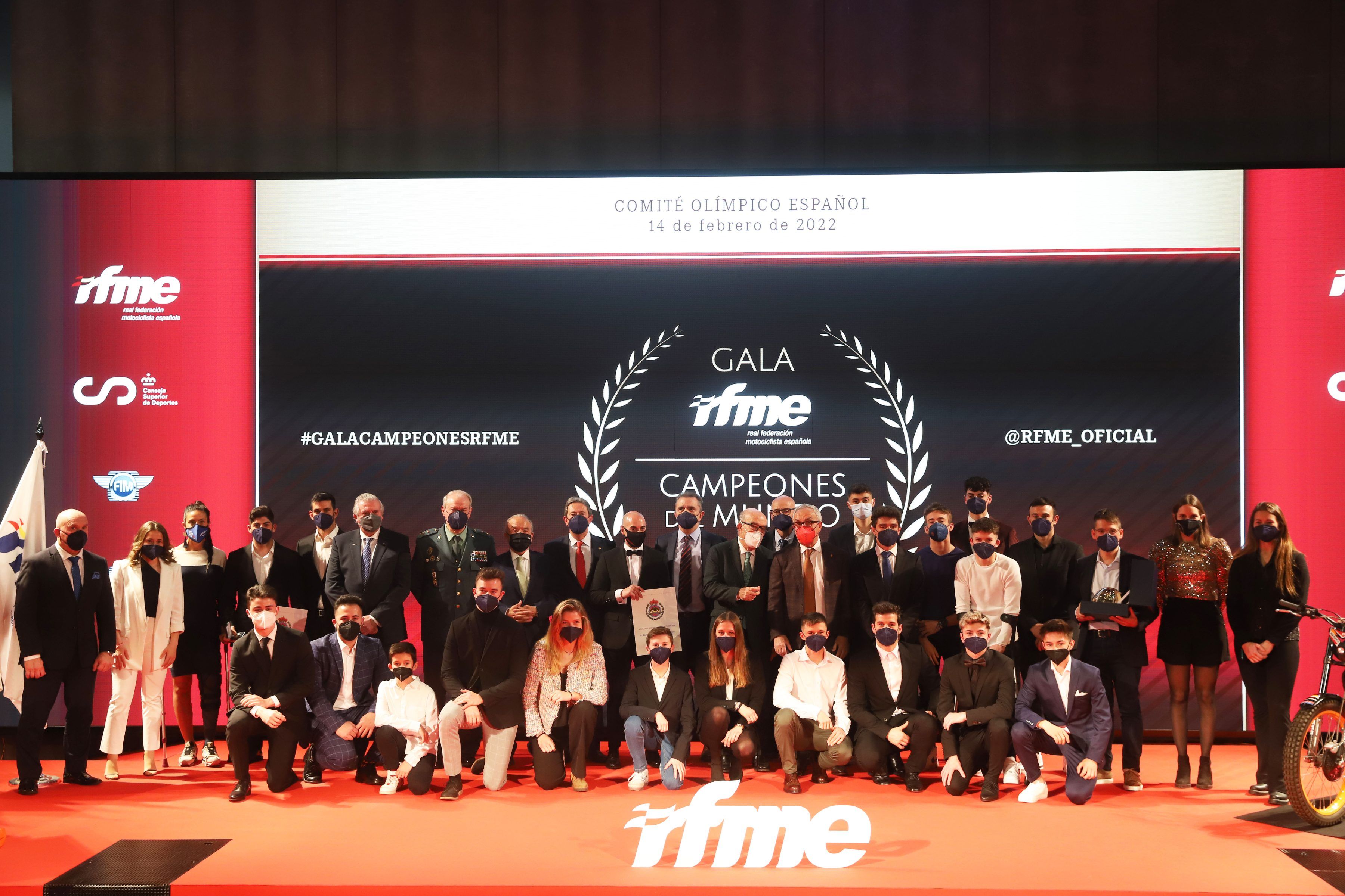 Gala Campeones RFME.
