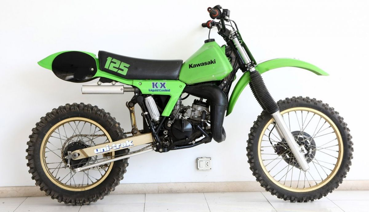 Kawasaki KX 125 1983, del rojo al verde 