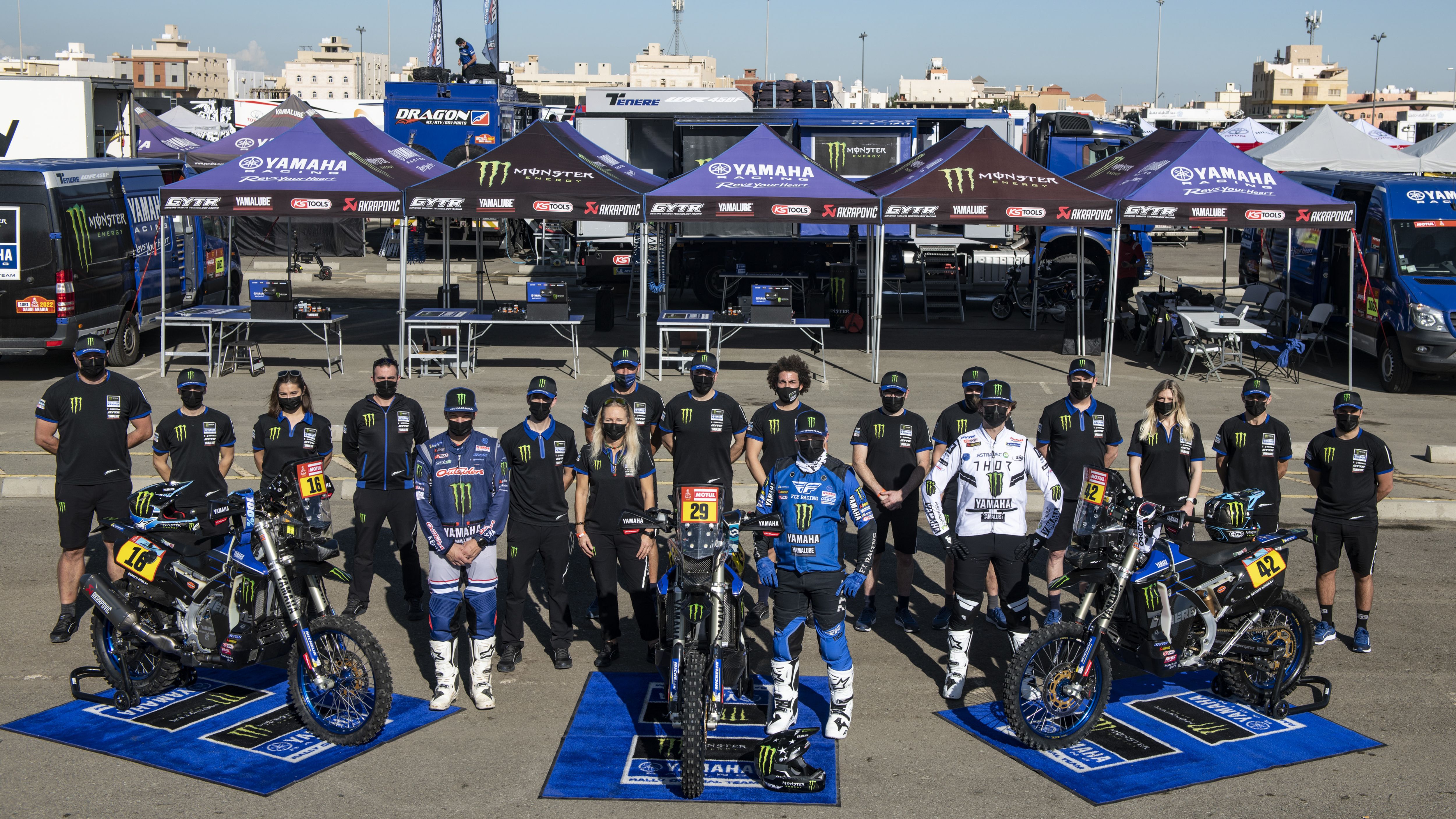 Yamaha abandona la competición en el Dakar y el Mundial de Rallyes Cross Country