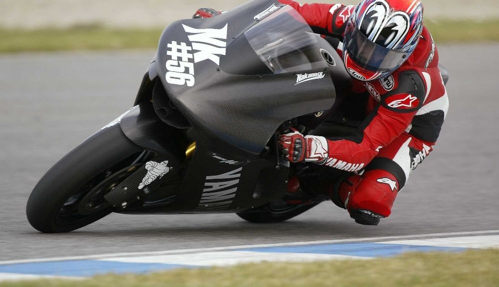 Shinya Nakano en el circuito de Jerez. Fuente: GoldandGoose