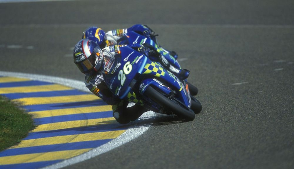 Dani Pedrosa en 2001. Fuente: Gold & Goose Dani Pedrosa en 2001. Fuente: Gold & Goose