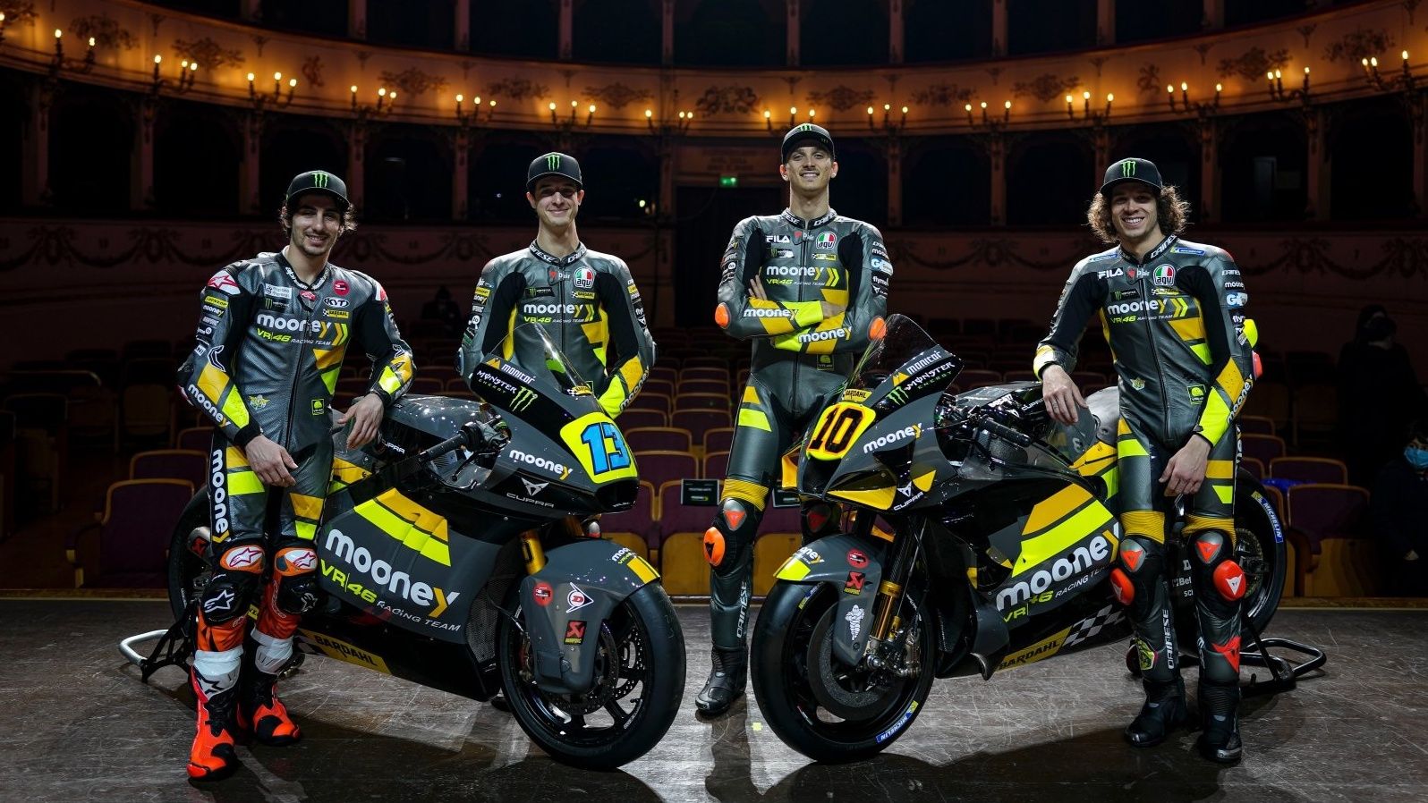 Presentación del Mooney VR46 Racing Team para 2022 en MotoGP y Moto2