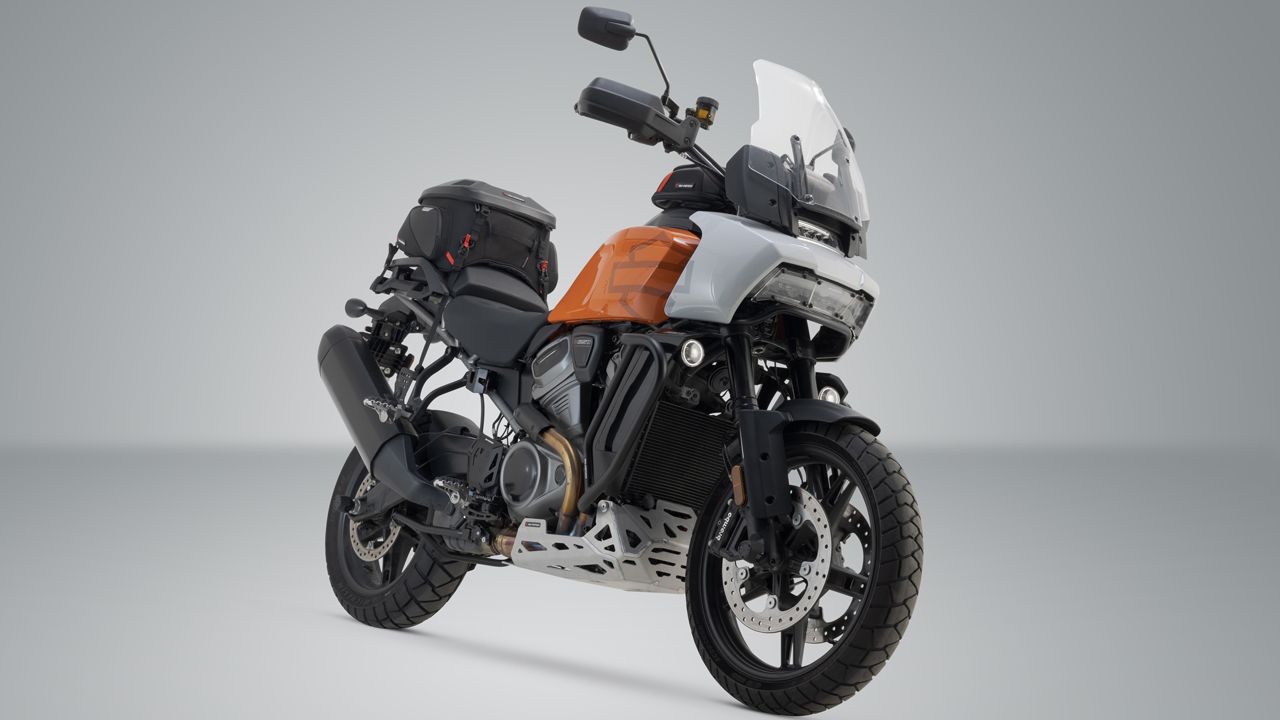 Accesorios SW-Motech para Harley-Davidson Pan America.