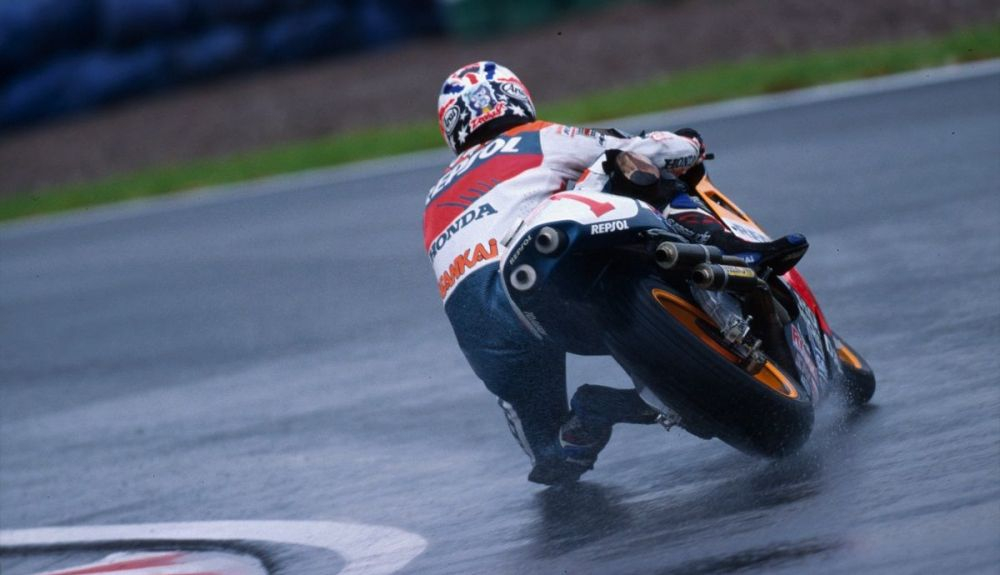 Michael Doohan en Sachsenring en 1998. Credit: Maurice Büla © FIM