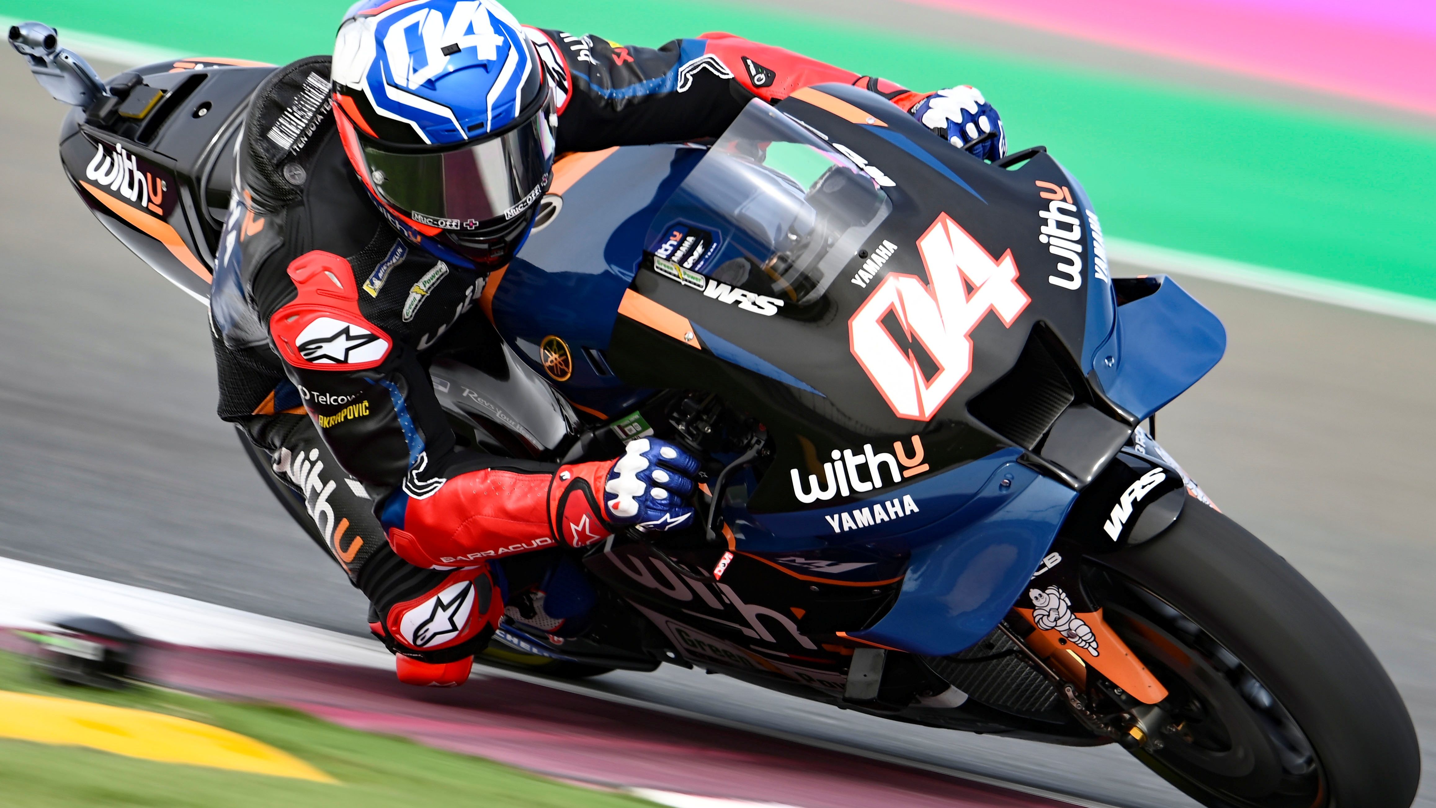 4 Andrea Dovizioso, Yamaha YZR M1, WithU Yamaha RNF, MotoGP 2022