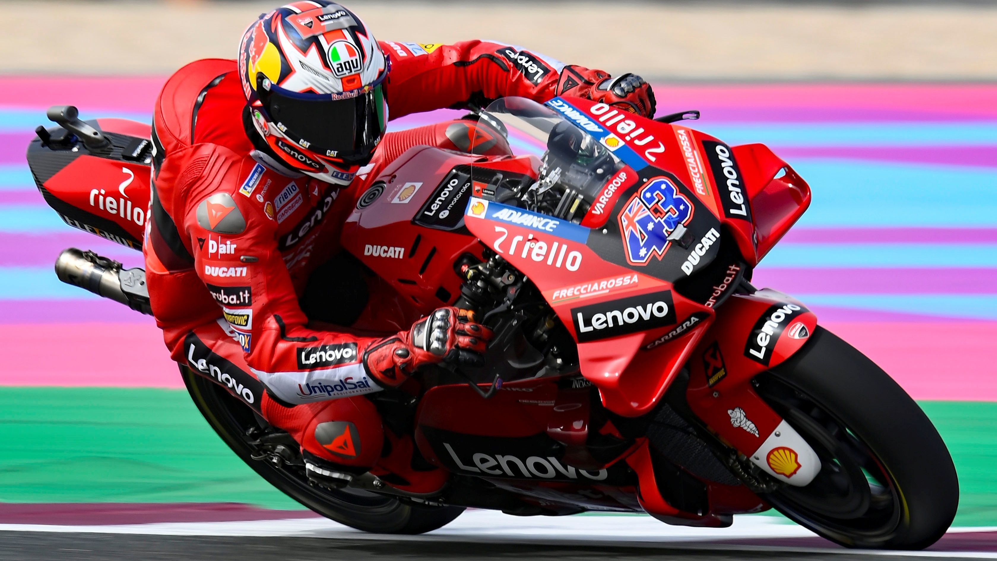 43 Jack Miller, Ducati Desmosedici GP22, Ducati Lenovo Team, MotoGP 2022