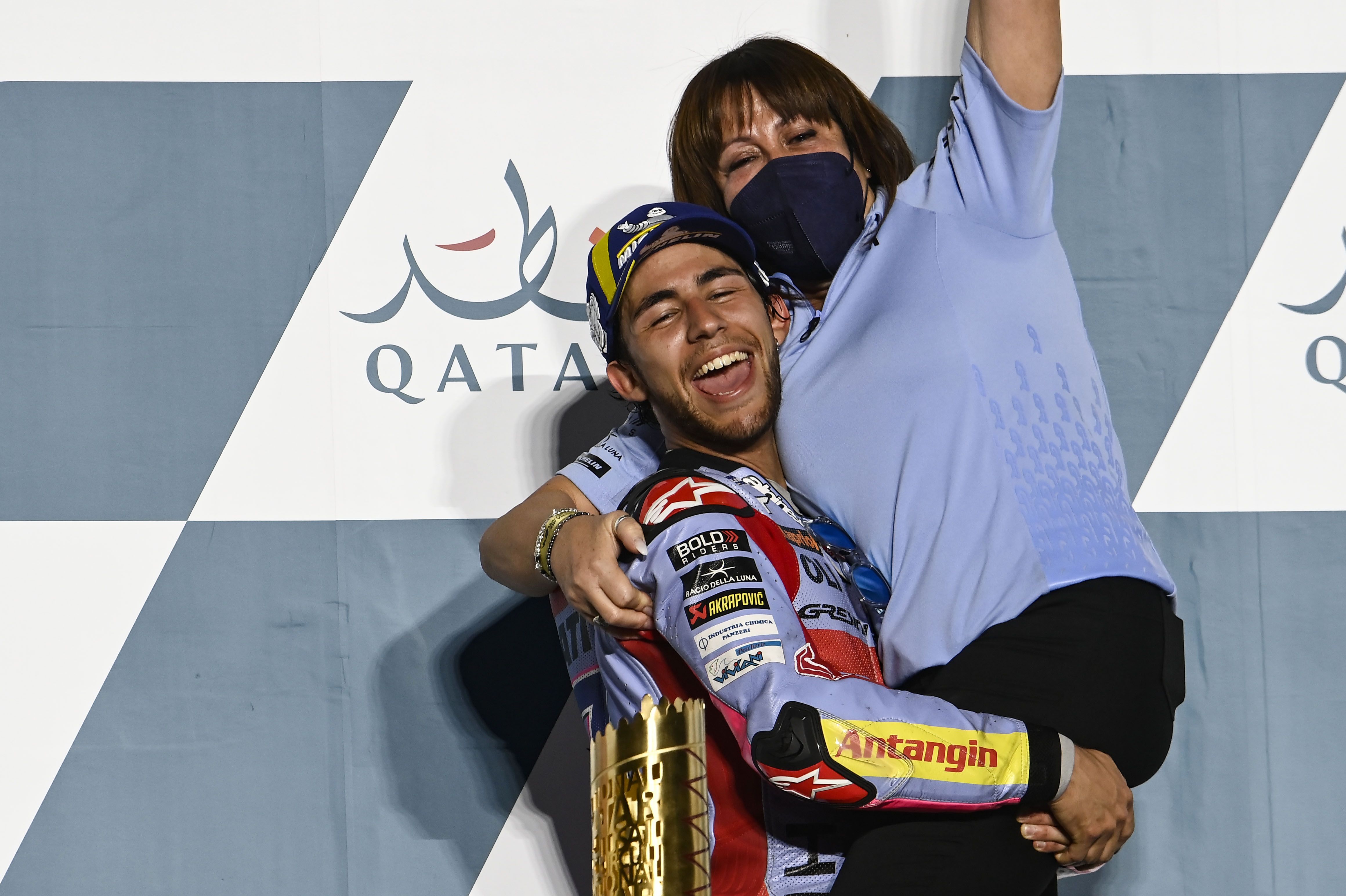 Enea Bastianini: “Fausto Gresini nos empuja desde el cielo”