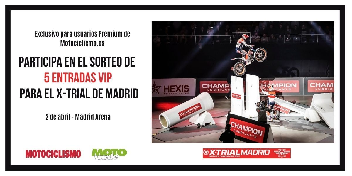Sorteamos 5 entradas VIP para el X Trial de Madrid