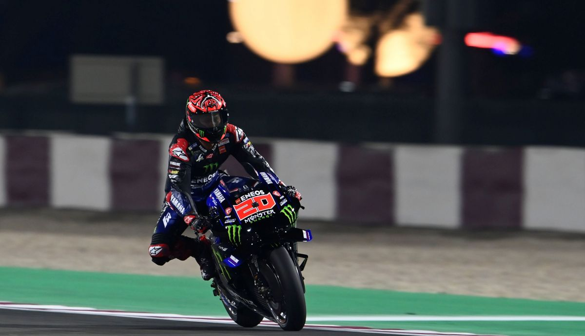 Fabio Quartararo terminó noveno en Qatar 2022, donde ganó hace un año Fabio Quartararo terminó noveno en Qatar 2022, donde ganó hace un año