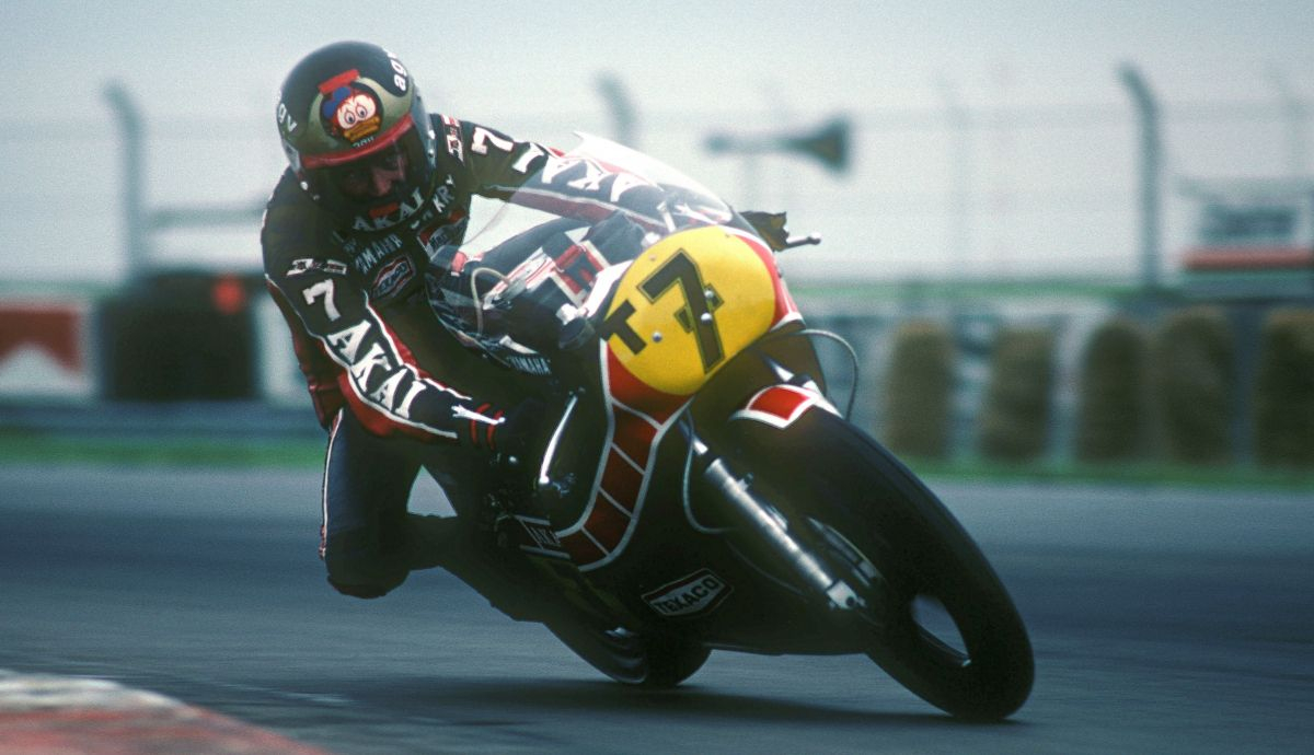 Barry Sheene no subió al podio en 1980 y eso puso fin a la racha británica