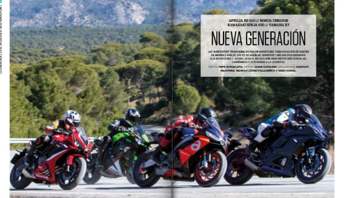 MOTOCICLISMO 2622 comparativa supersport 600 MOTOCICLISMO 2622 comparativa supersport 600