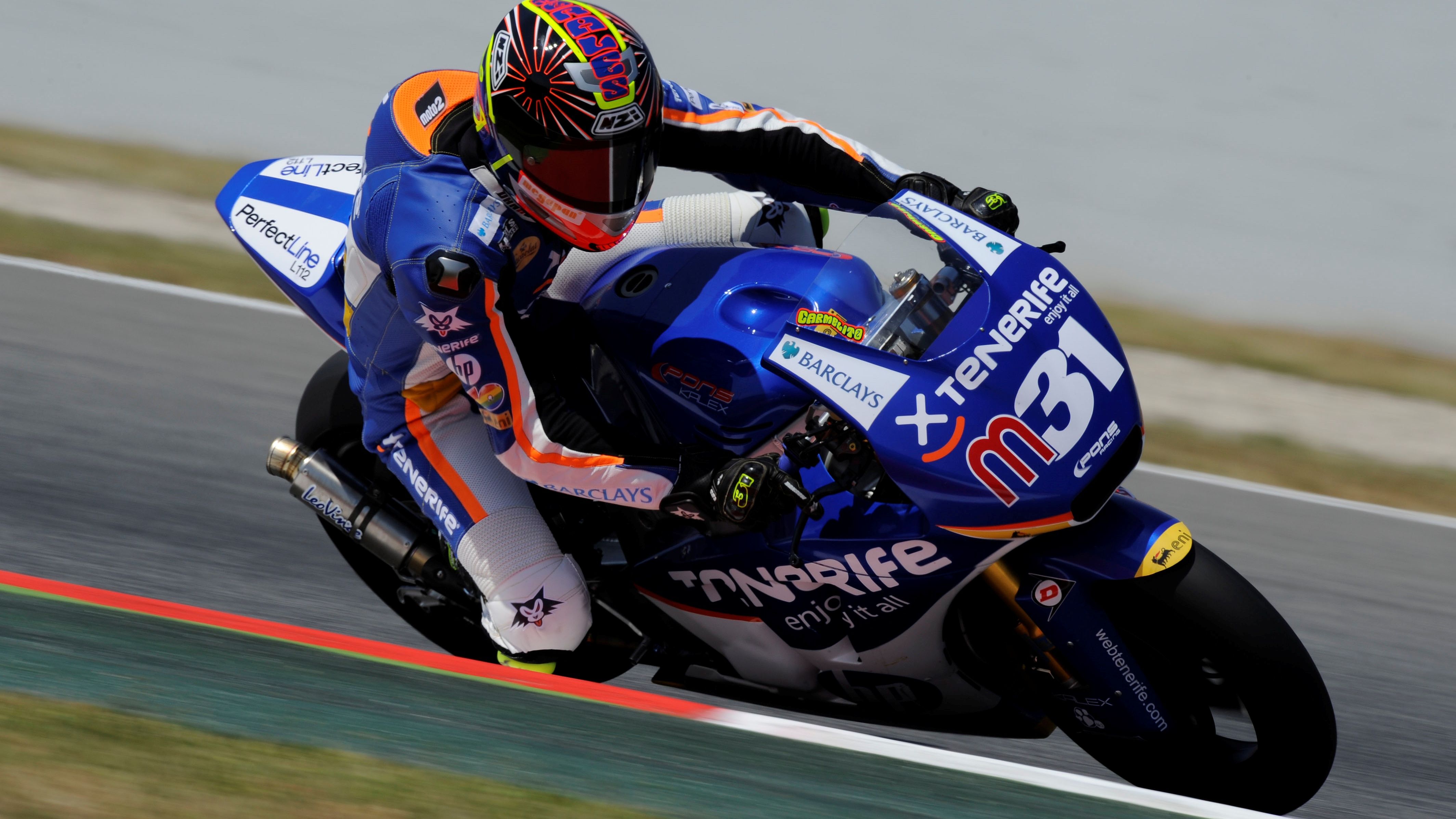 Carmelo Morales, 2010, Catalunya, Mundial Moto2