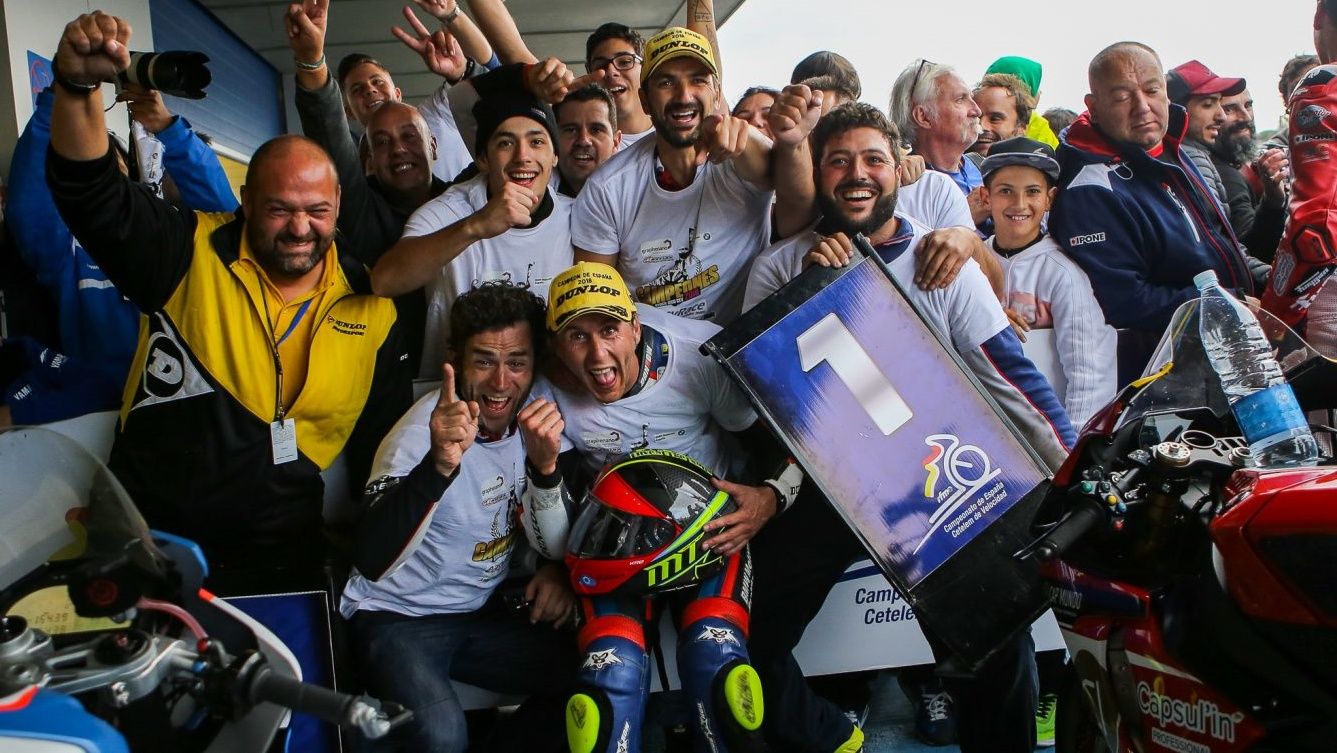 Carmelo Morales, 2018, campeón RFME CEV Superstock 1000
