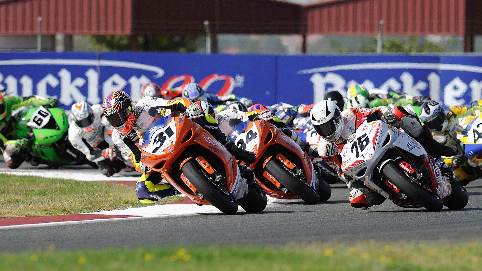 Carmelo Morales, Javi del Amor y Bernat Martínez, 2008, Albacete, CEV Fórmula Extreme