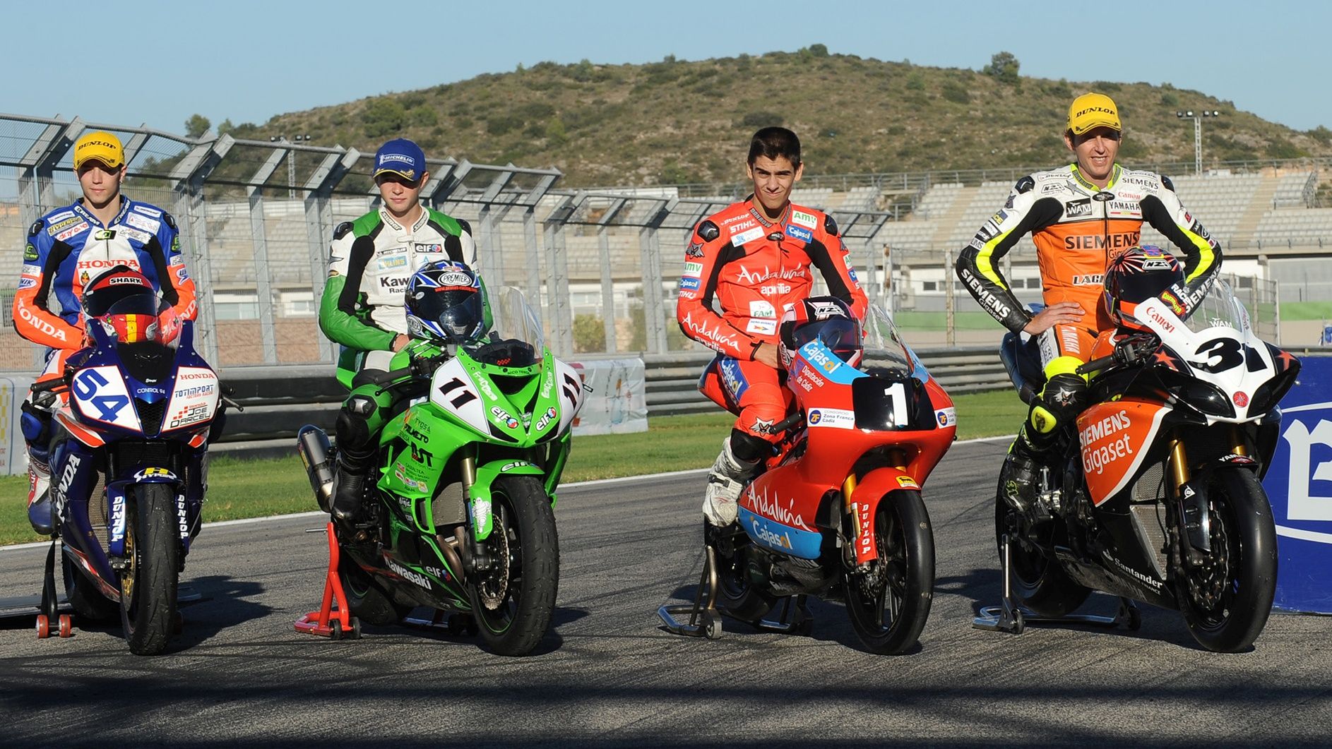 Carmelo Morales, Kev Coghlan, Alberto Moncayo y Kyle Smith, 2009, Foto campeones CEV