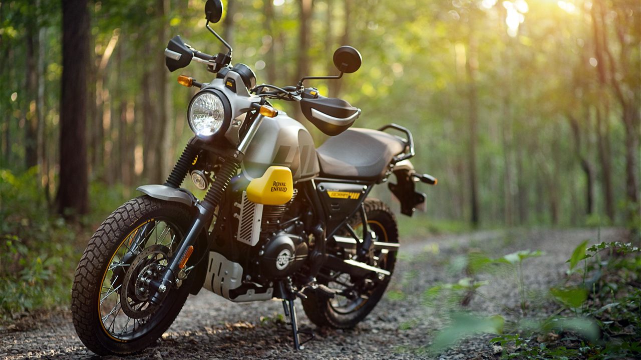 Royal Enfield Scram 411, scrambler urbana y aventurera