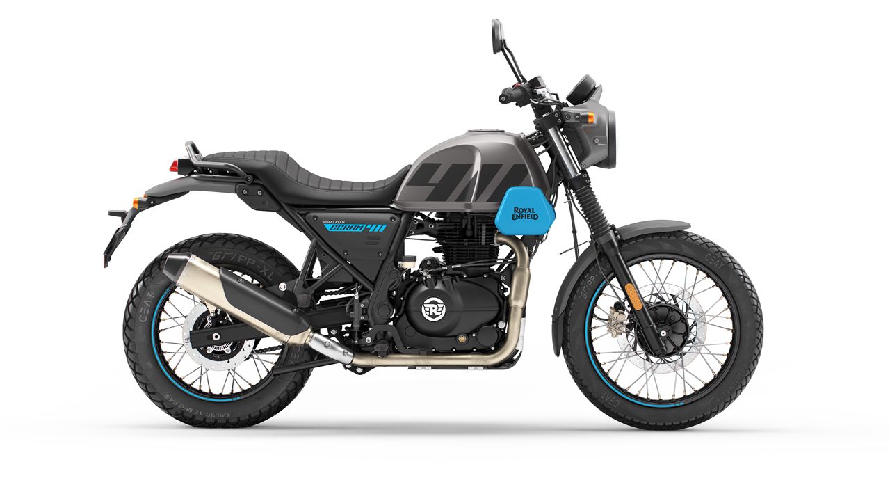 royal enfield scram 411 D2K BaseBlue 000