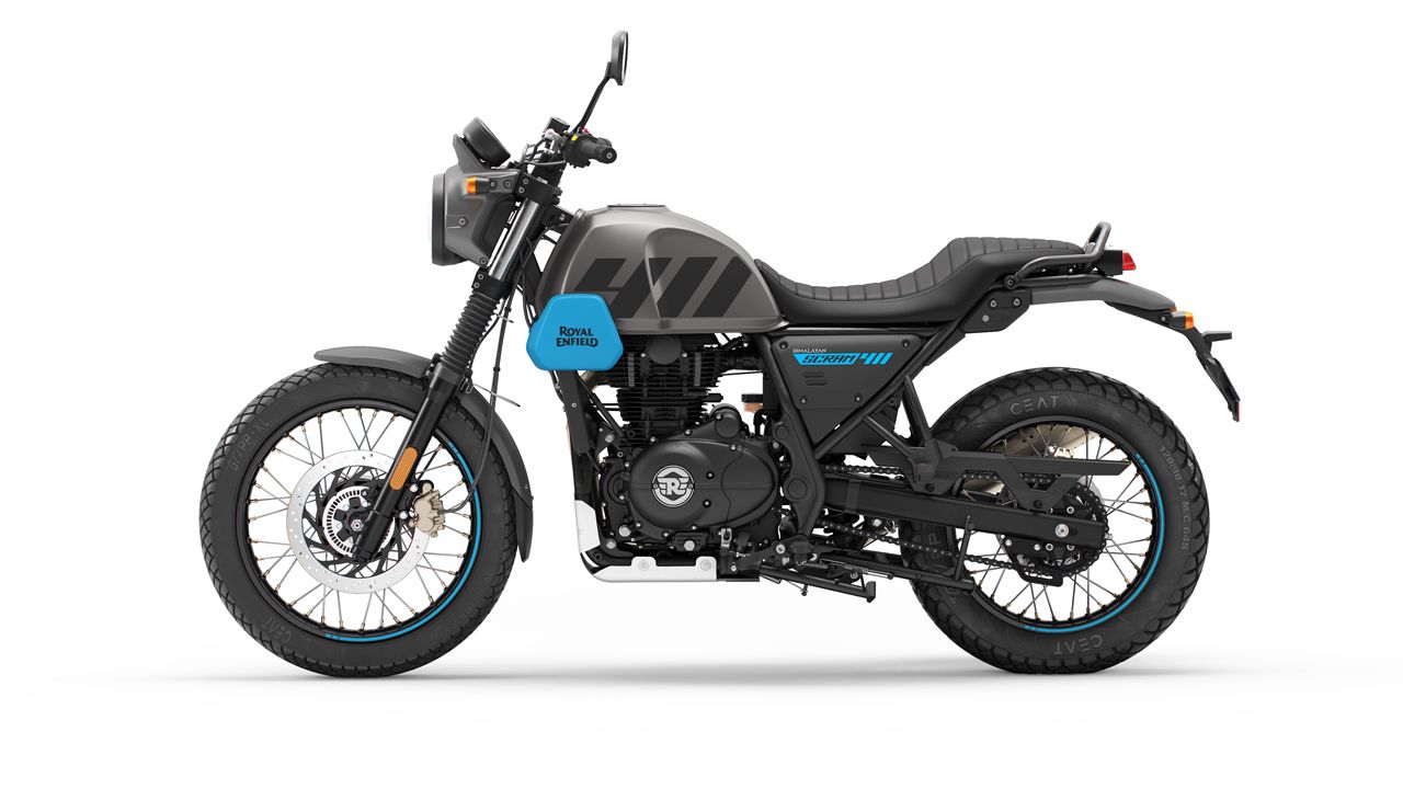 royal enfield scram 411 D2K BaseBlue 001