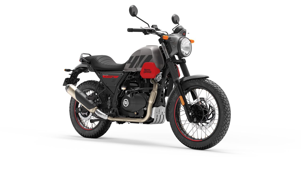 royal enfield scram 411 D2K BaseRed 003