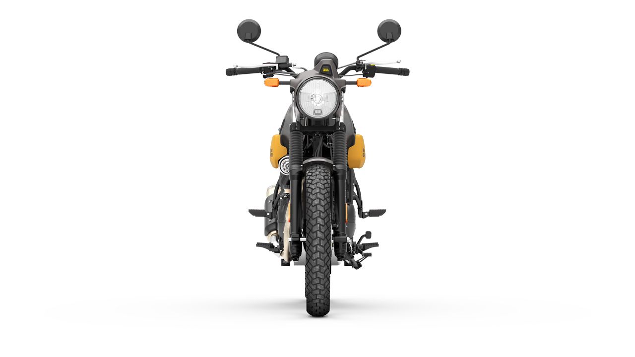 royal enfield scram 411 D2K BaseYellow 007