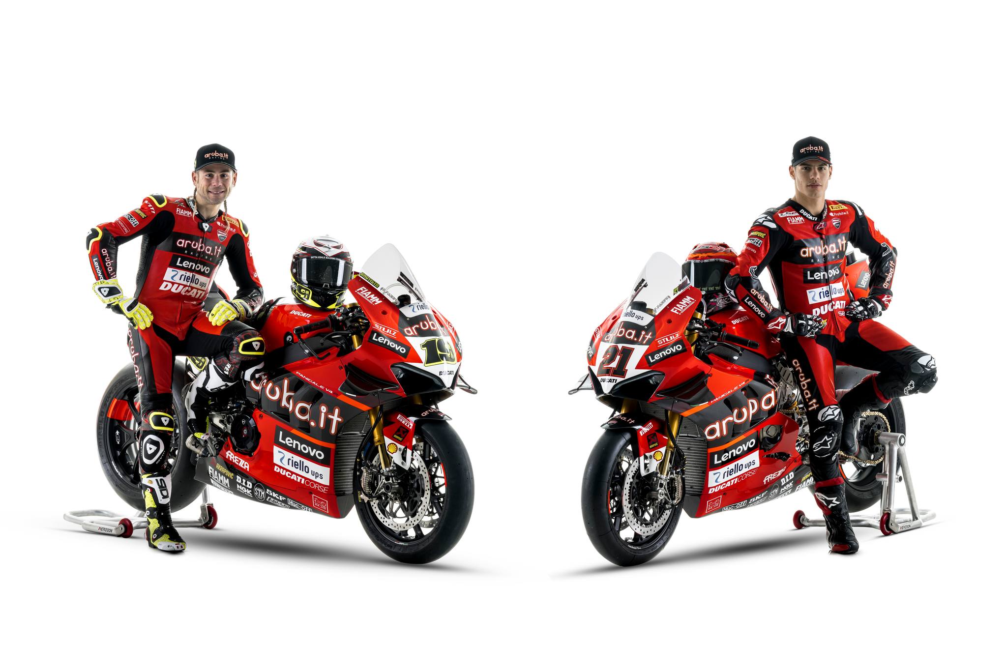 ドゥカティ パニガーレ V4R Aruba.it レーシング WSBK 2022 アルバロ バウティスタ マイケル リナルディ 04