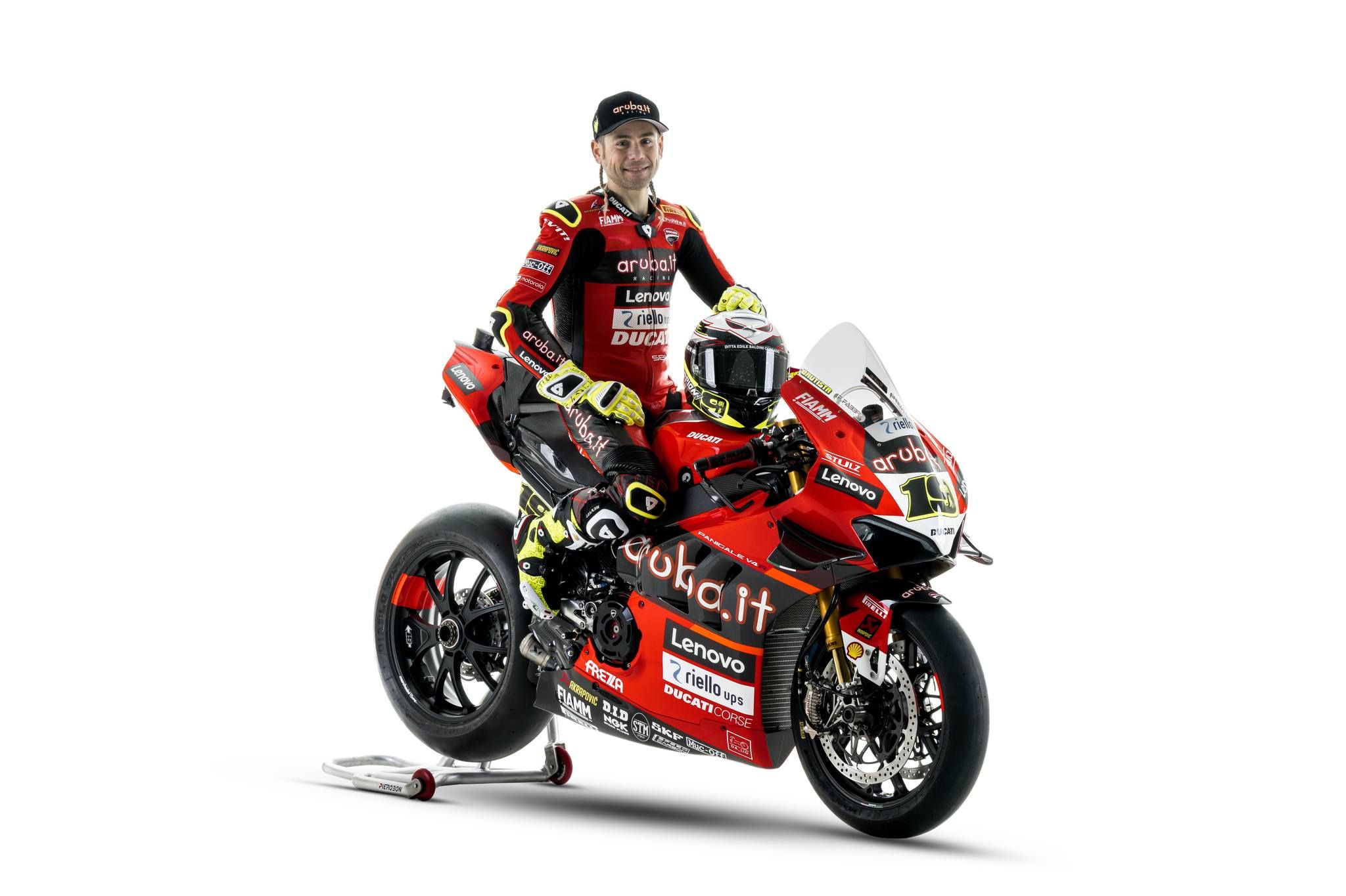 Ducati Panigale V4R Aruba.it Racing WSBK 2022 Álvaro Bautista Michael Rinaldi 05