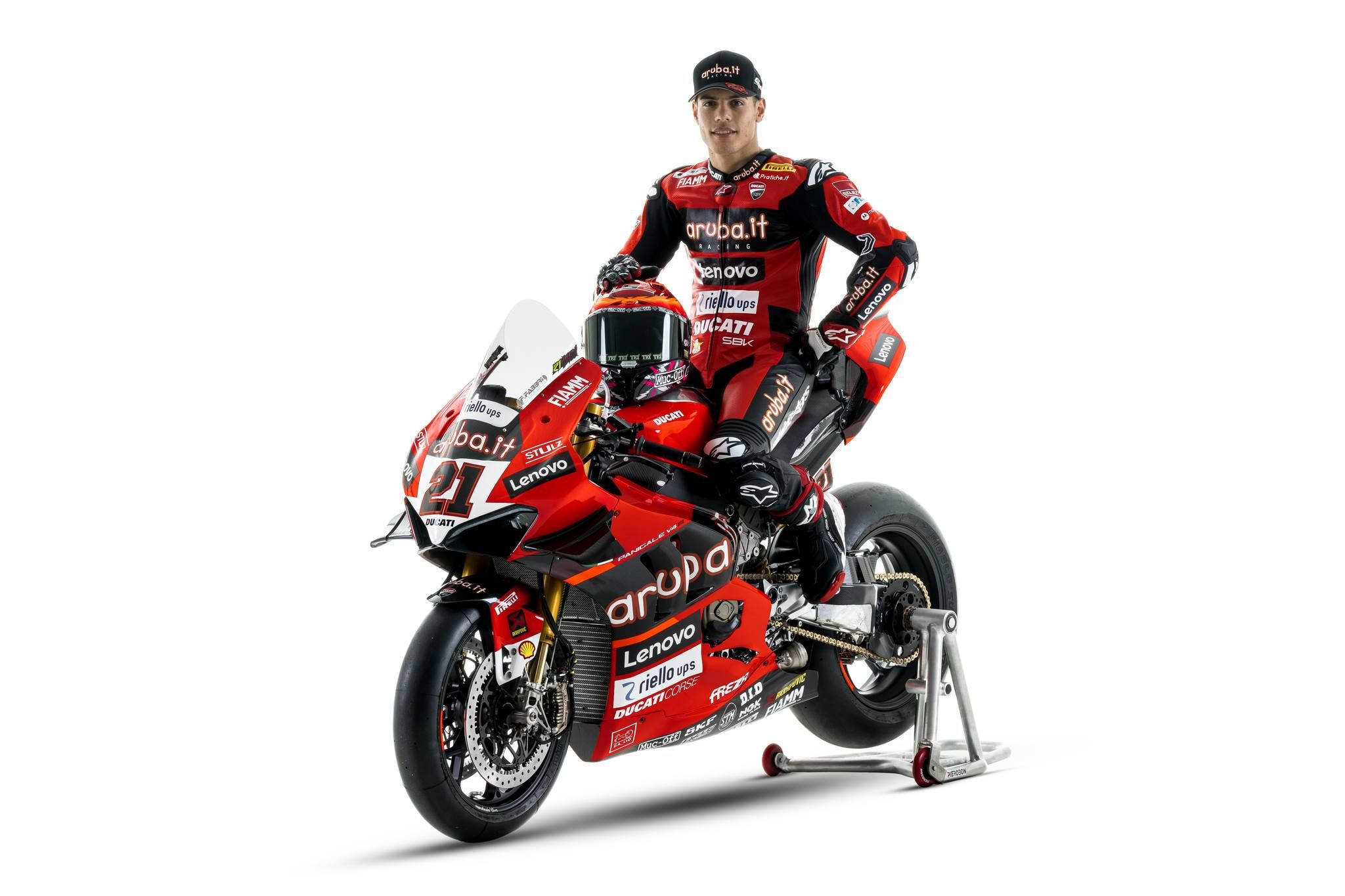 Ducati Panigale V4R Aruba.it Racing WSBK 2022 Álvaro Bautista Michael Rinaldi 06