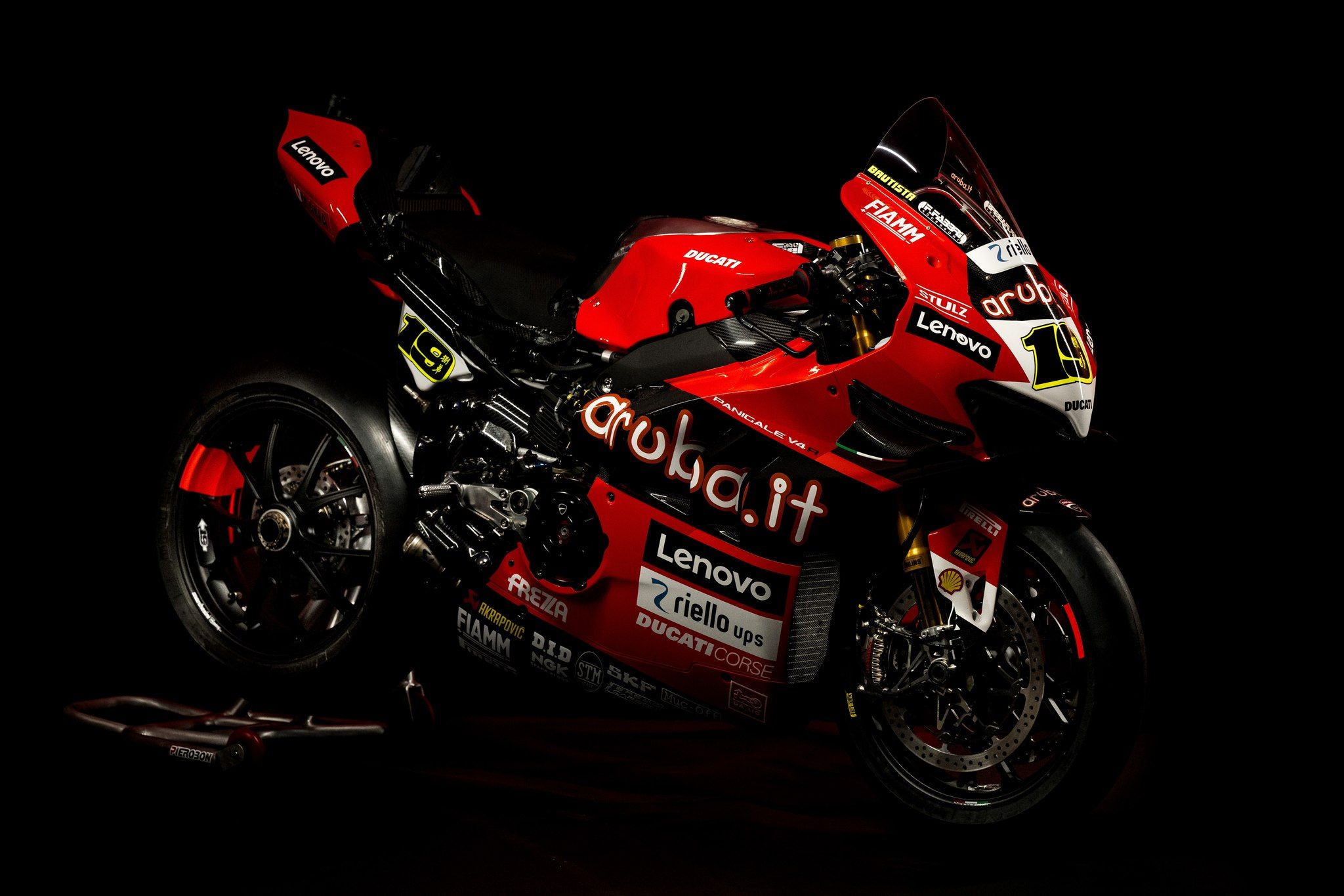 Ducati Panigale V4R Aruba.it Racing WSBK 2022 Álvaro Bautista Michael Rinaldi 12