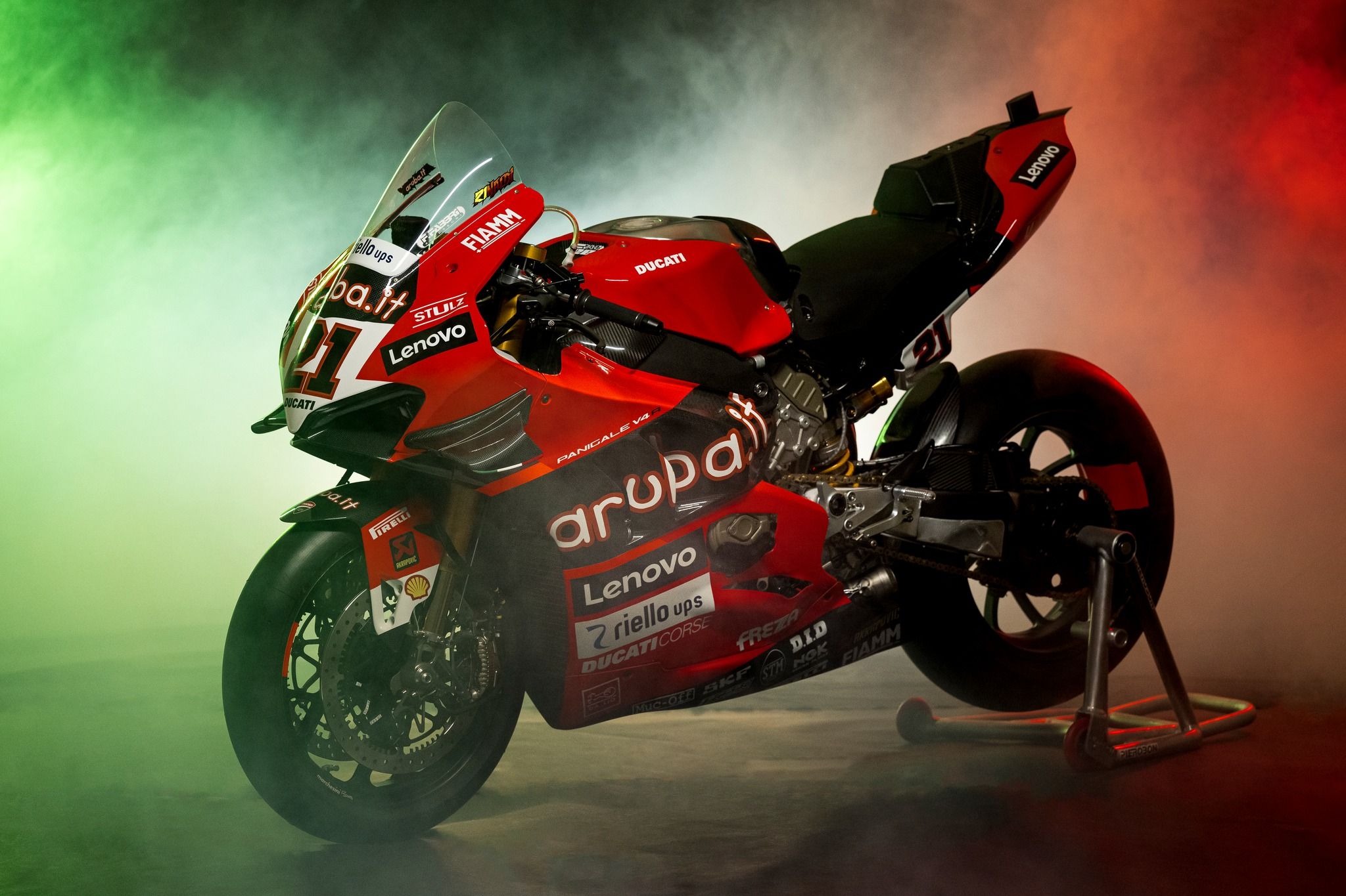 Ducati Panigale V4R Aruba.it Racing WSBK 2022 Álvaro Bautista Michael Rinaldi 14