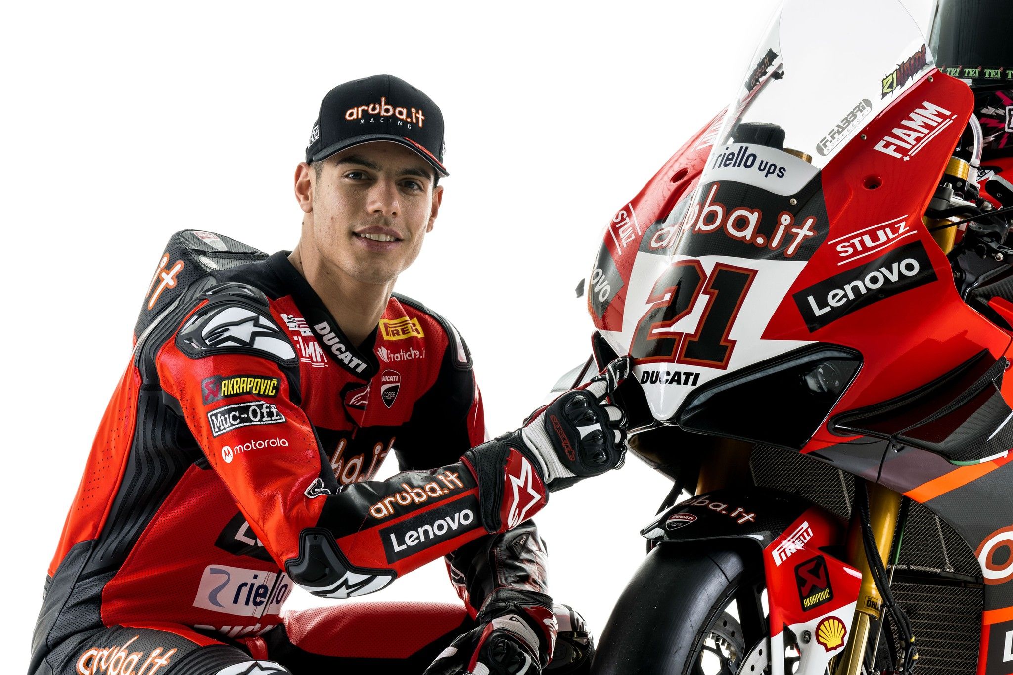 Ducati Panigale V4R Aruba.it Racing WSBK 2022 Álvaro Bautista Michael Rinaldi 18