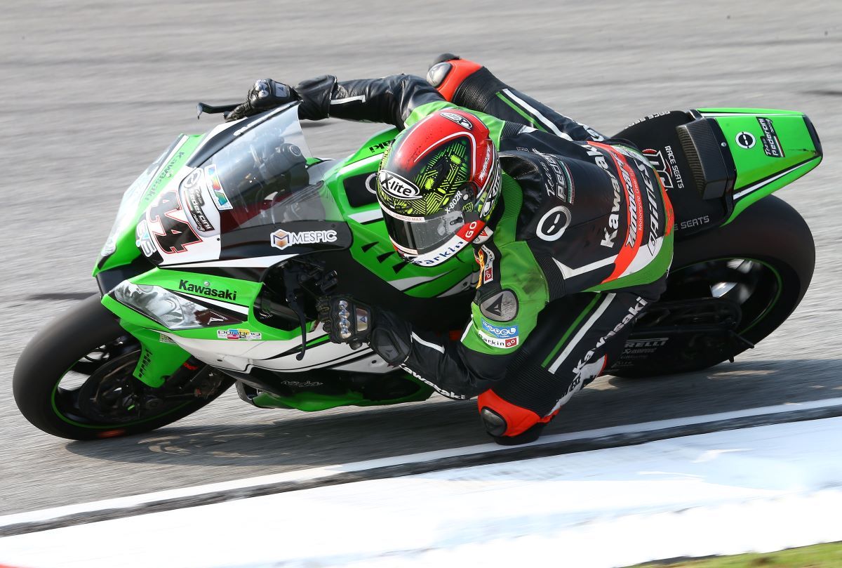 David Salom en SBK. Fuente: Gold & Goose