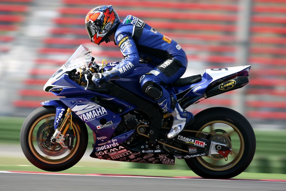 David Checa en una SBK. Fuente: Gold & Goose