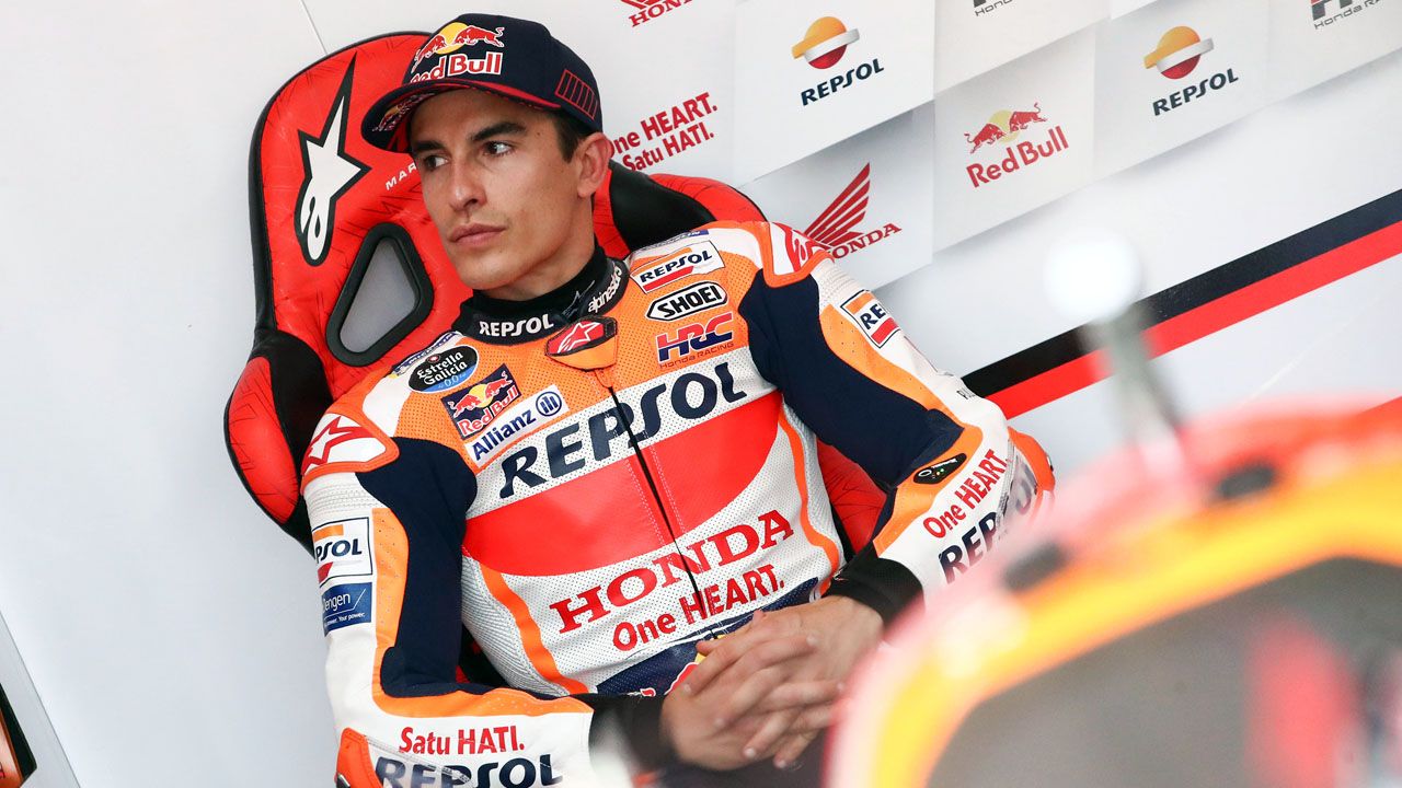 Marc Márquez recae de sus problemas de visión doble y es baja indefinida