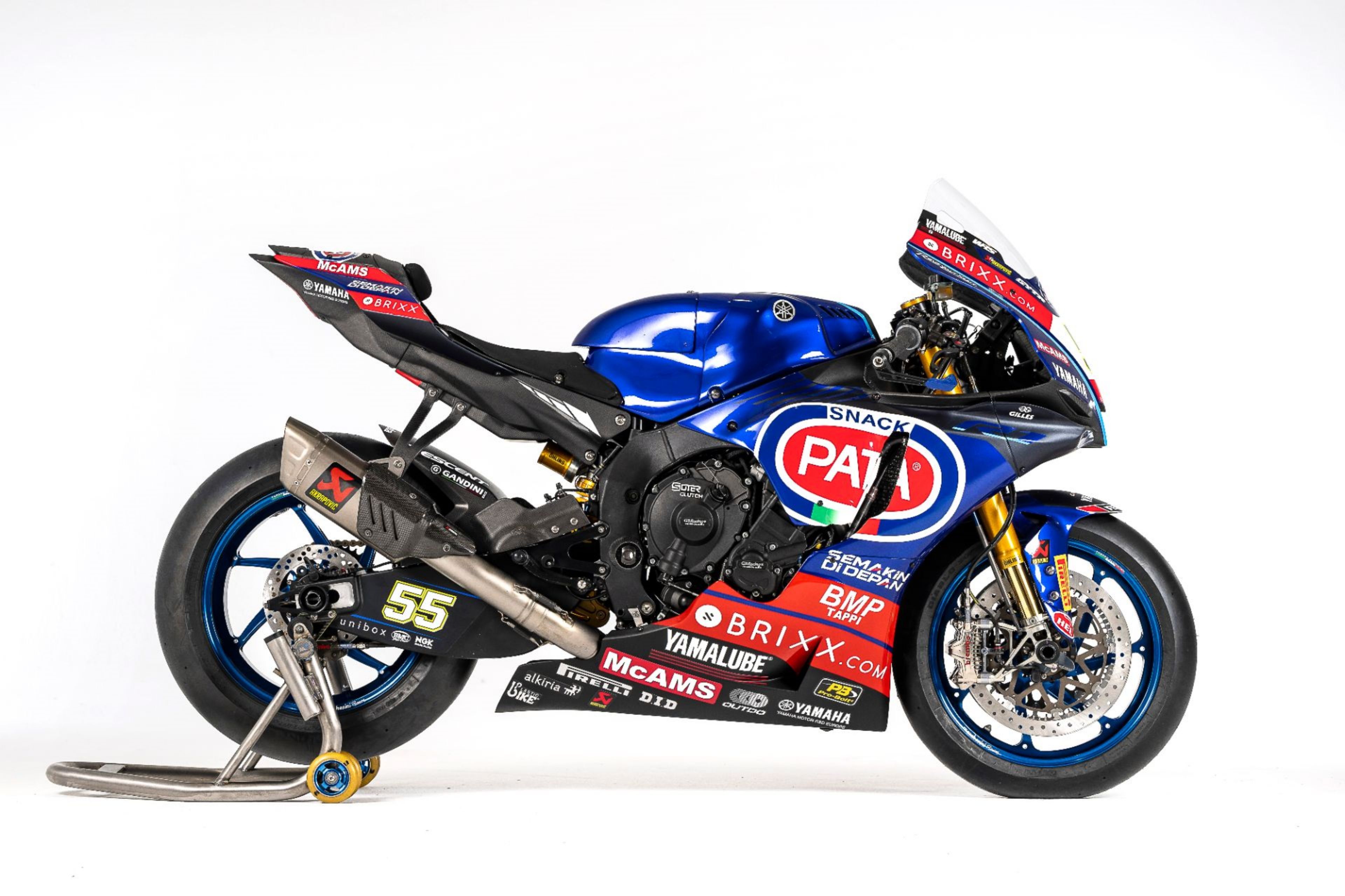 Yamaha YZF R1 Pata WSBK 2022 Toprak Razgatlioglu Andrea Locatelli 12