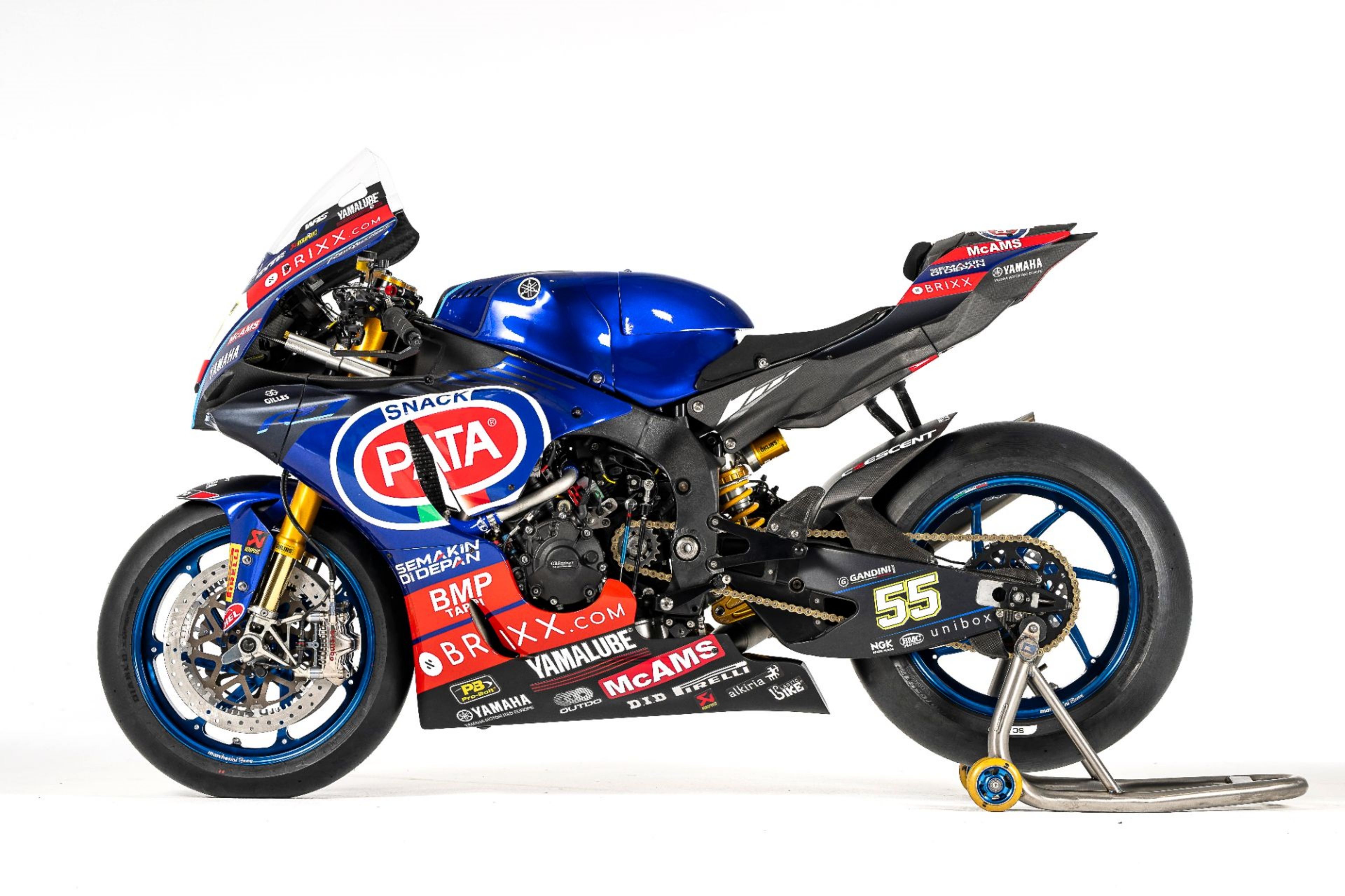 Yamaha YZF R1 Pata WSBK 2022 Toprak Razgatlioglu Andrea Locatelli 72