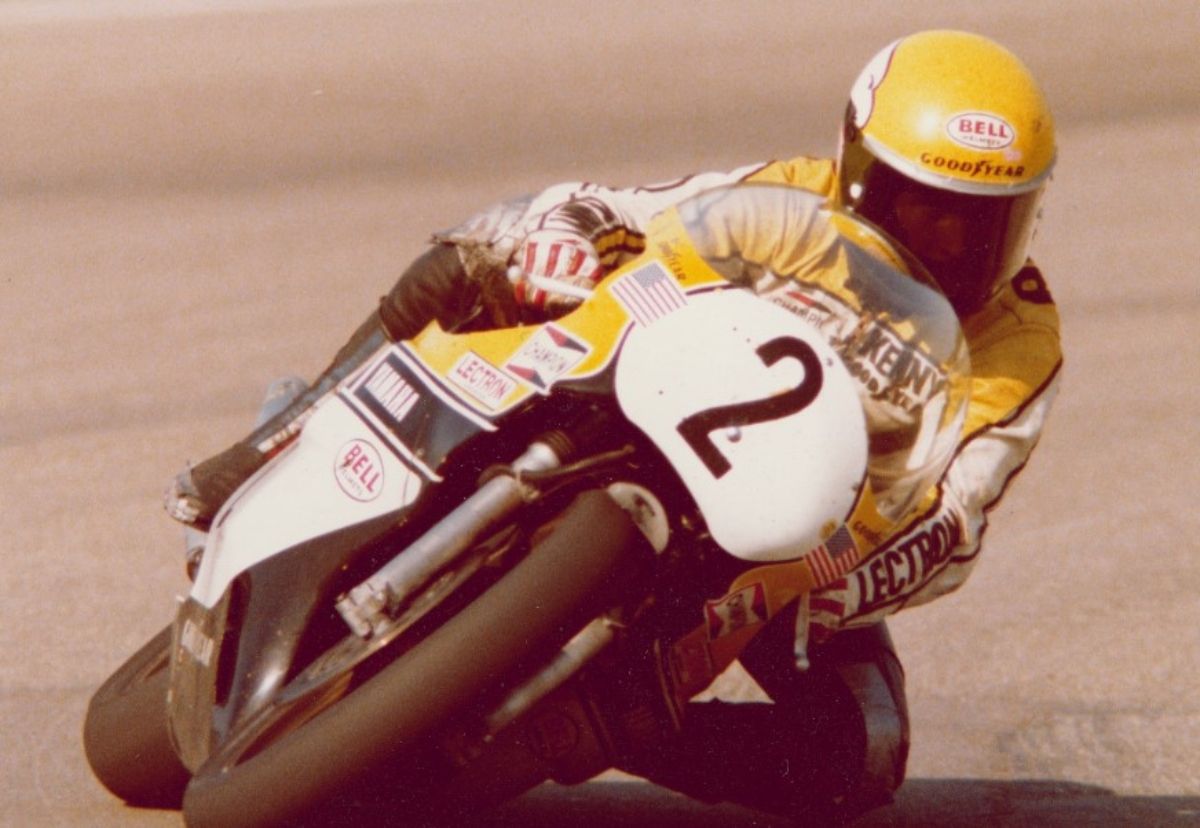 El piloto norteamericano Kenny Roberts / Credit: Maurice Büla © FIM