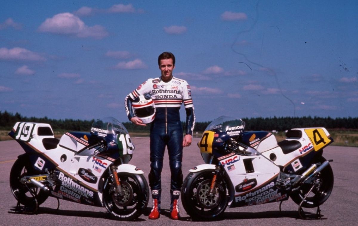 Freddie Spencer, rey der las poles, cuando era piloto de Honda / Credit: Maurice Büla © FIM