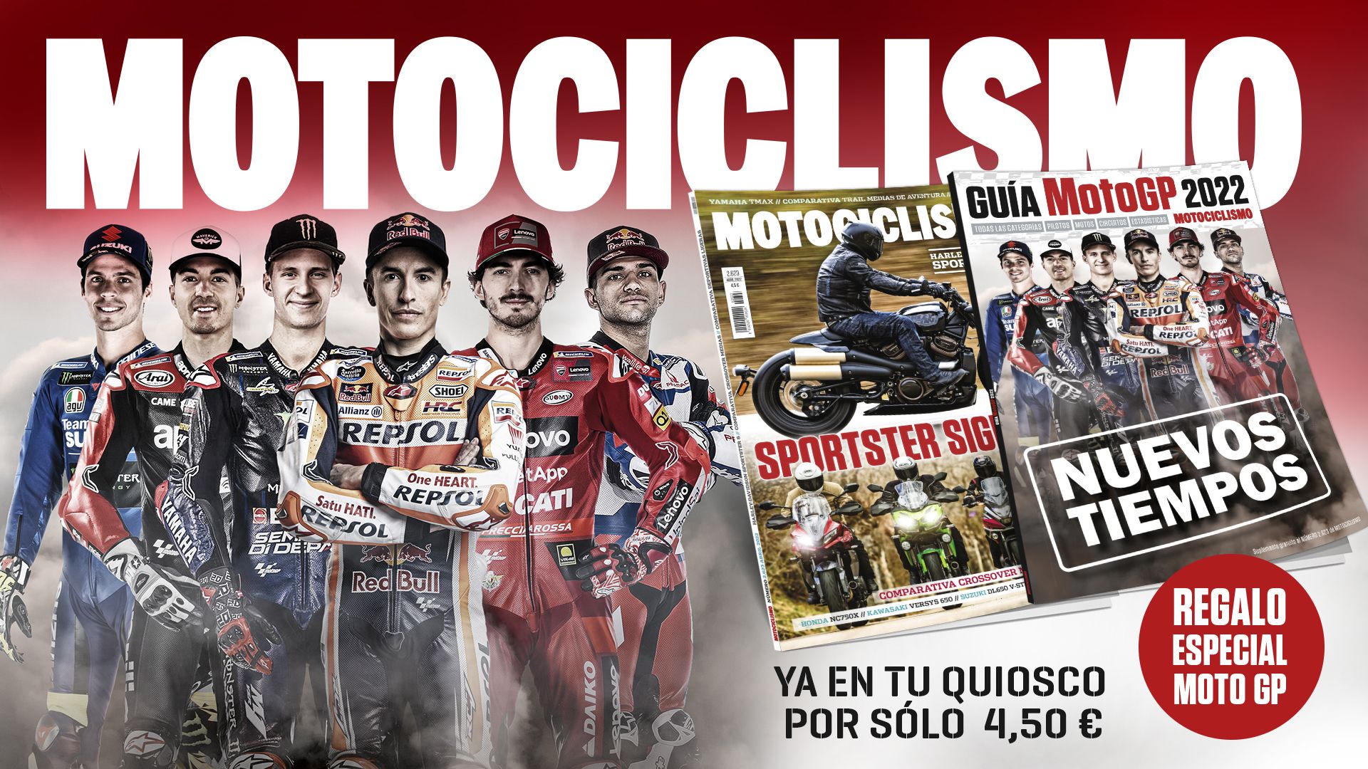La Guía MotoGP 2022 ya está a la venta con MOTOCICLISMO.