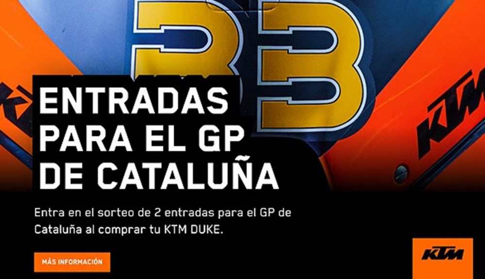 ktm regala entradas