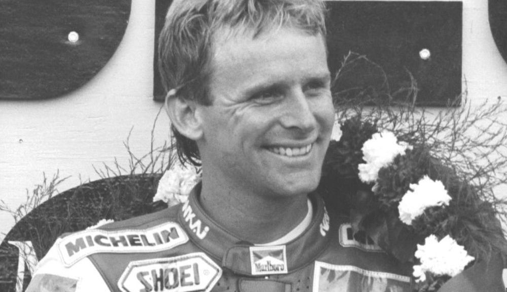 Wayne Rainey en un primer plano / Credit: Maurice Büla © FIM Wayne Rainey en un primer plano / Credit: Maurice Büla © FIM