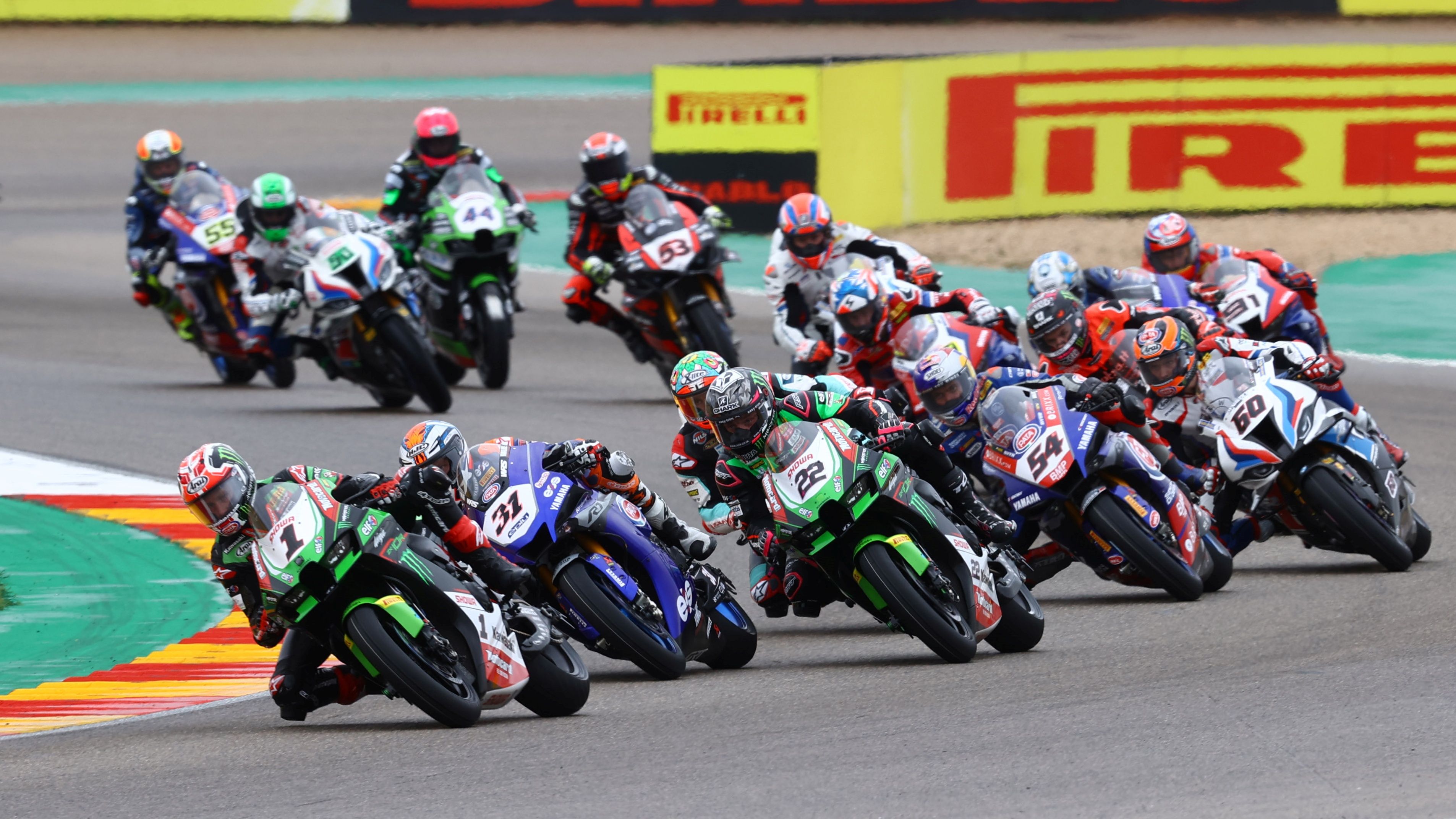 El WorldSBK 2022 dará comienzo en Motorland Aragón