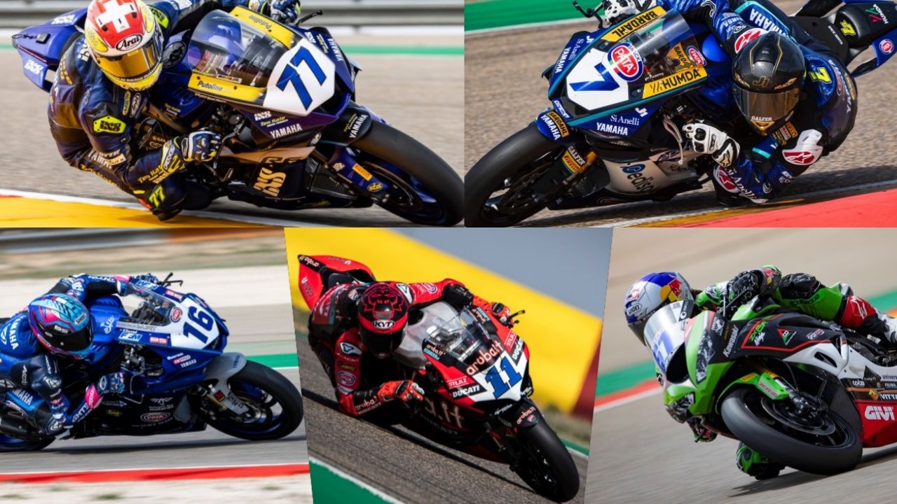 Dominique Aegerter, Lorenzo Baldassarri, Jules Cluzel, Nicolò Bulega y Can Oncu, candidatos en Supersport 2022