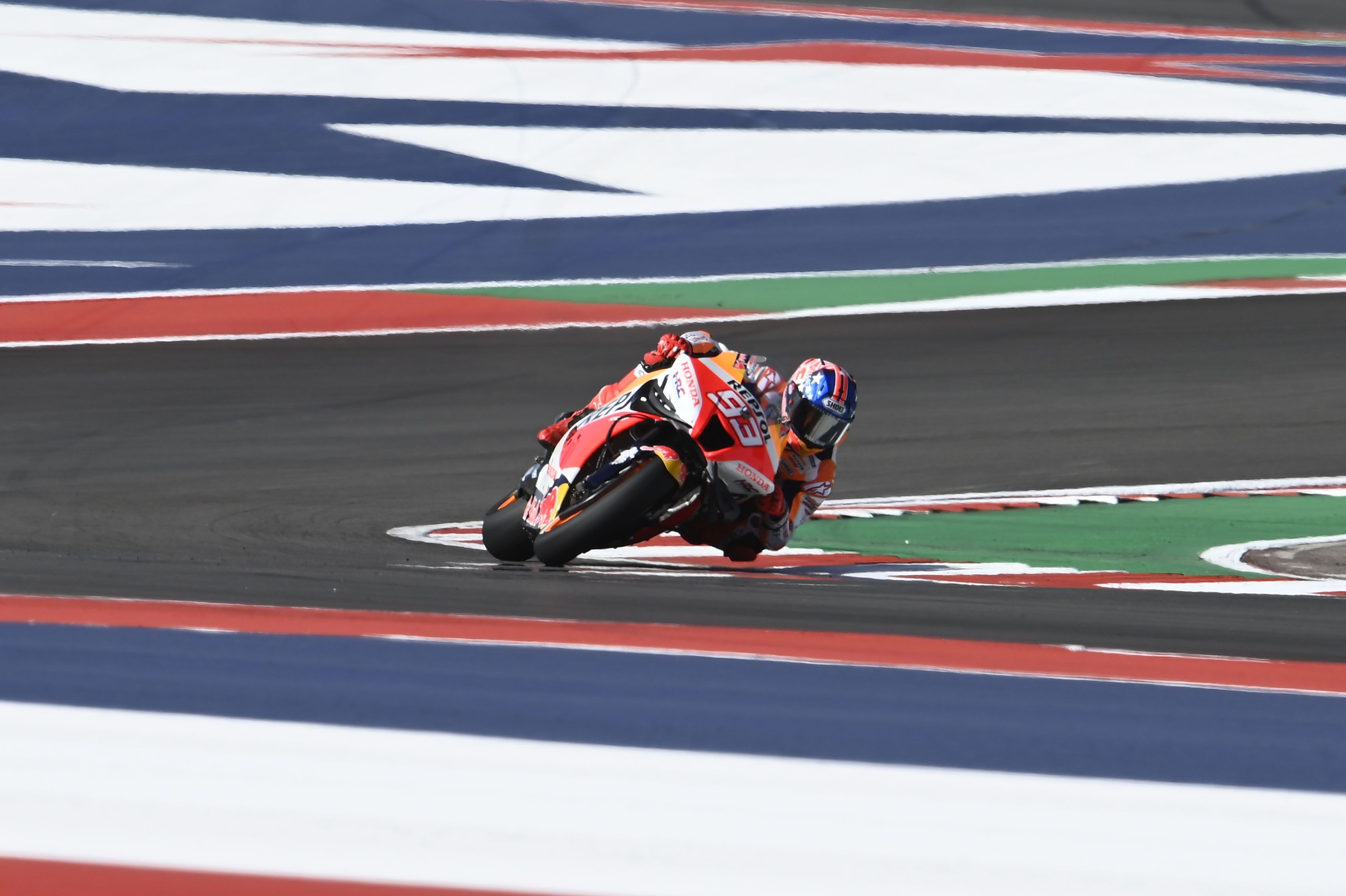 Marc Márquez ha arrancado sexto el primer día de entrenamientos del Gran Premio de Las Américas.