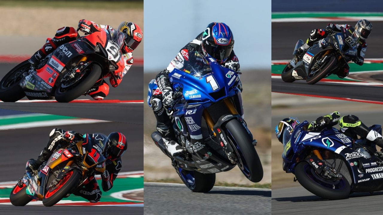 Jake Gagne, Danilo Petrucci, Mathew Scholtz, PJ Jacobsen y Cameron Petersen, candidatos al MotoAmerica Superbike 2022