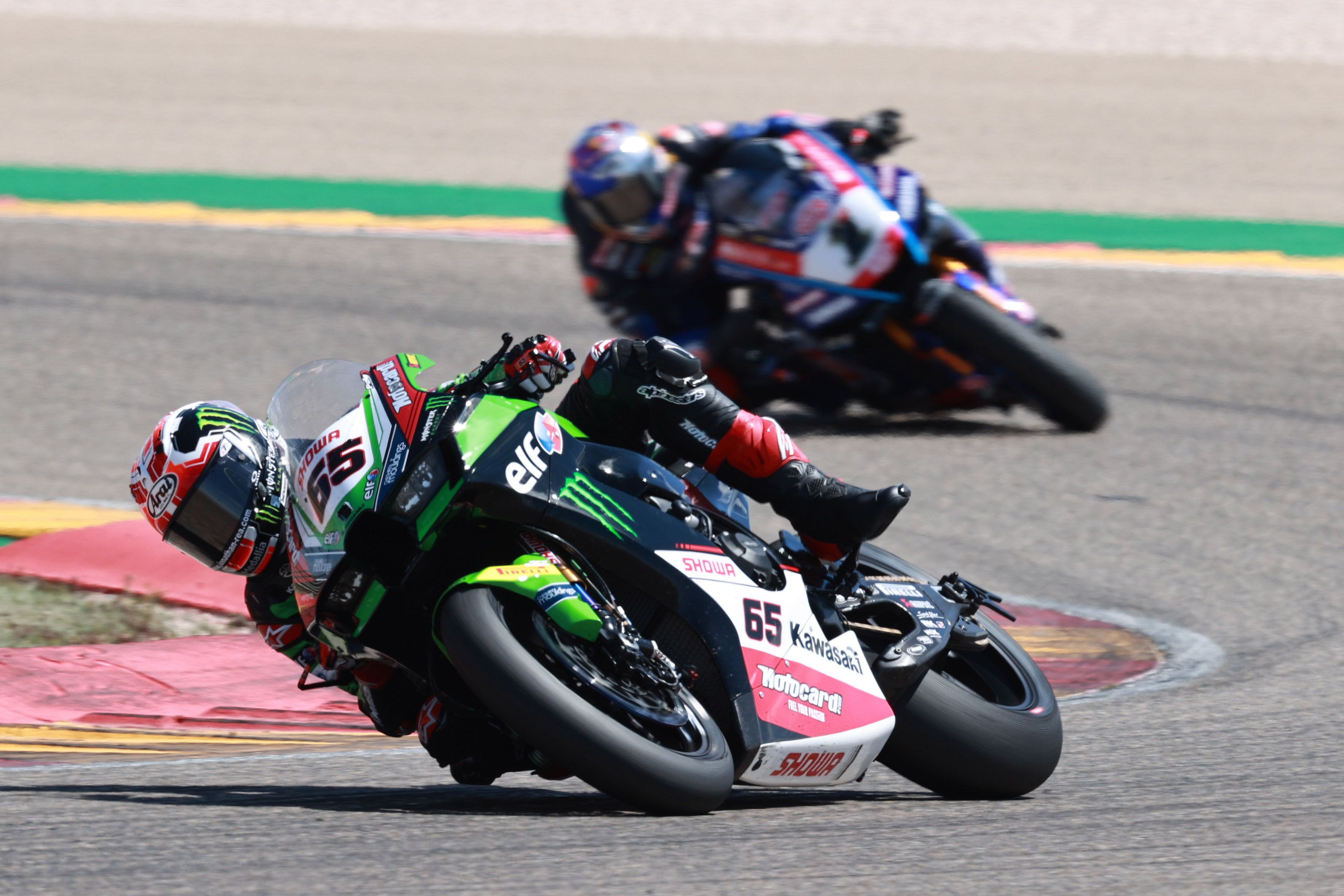 Jonathan Rea abre hueco con Toprak Razgatlioglu, WSBK Aragón 2022