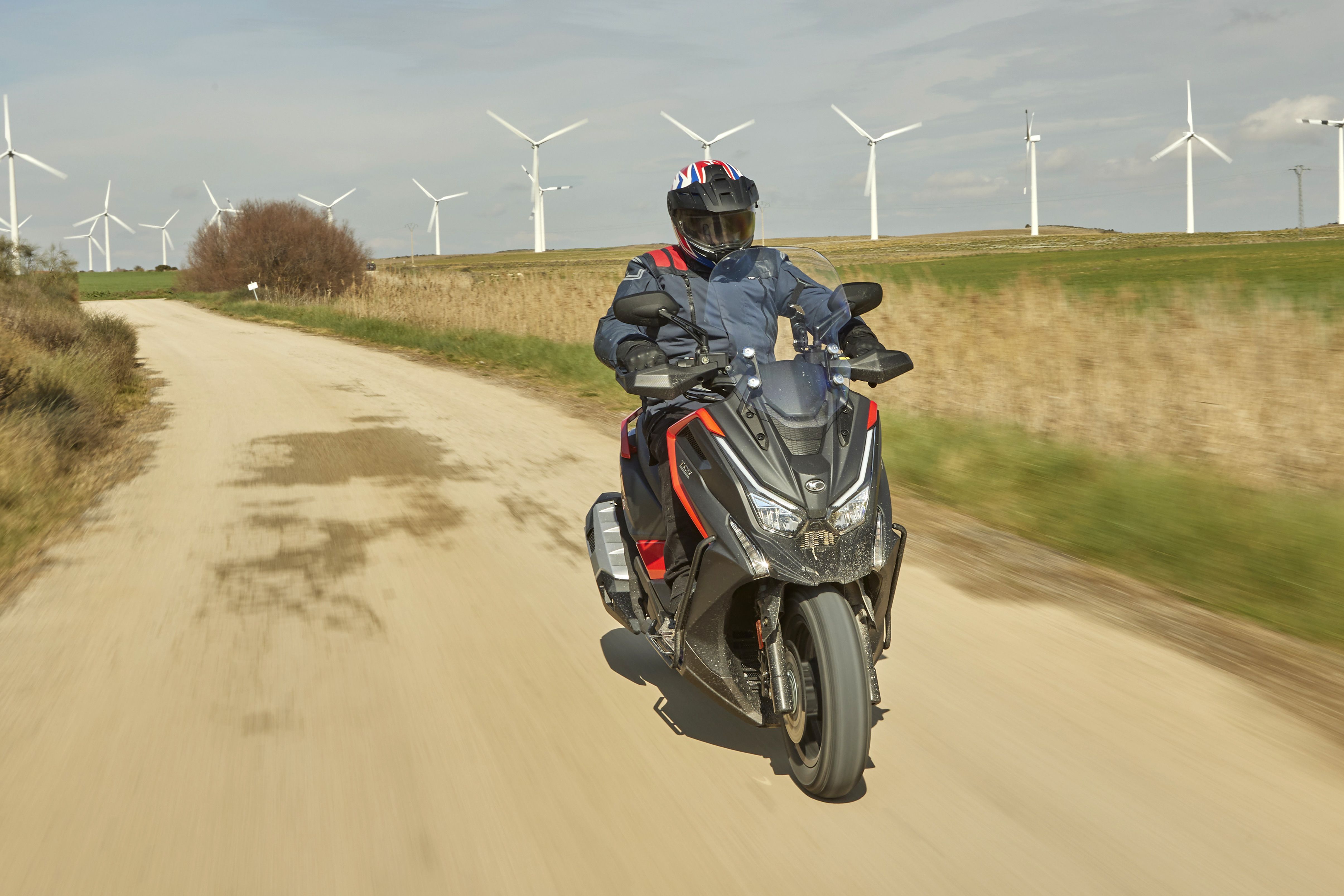  Kymco DTX 360 test ride
