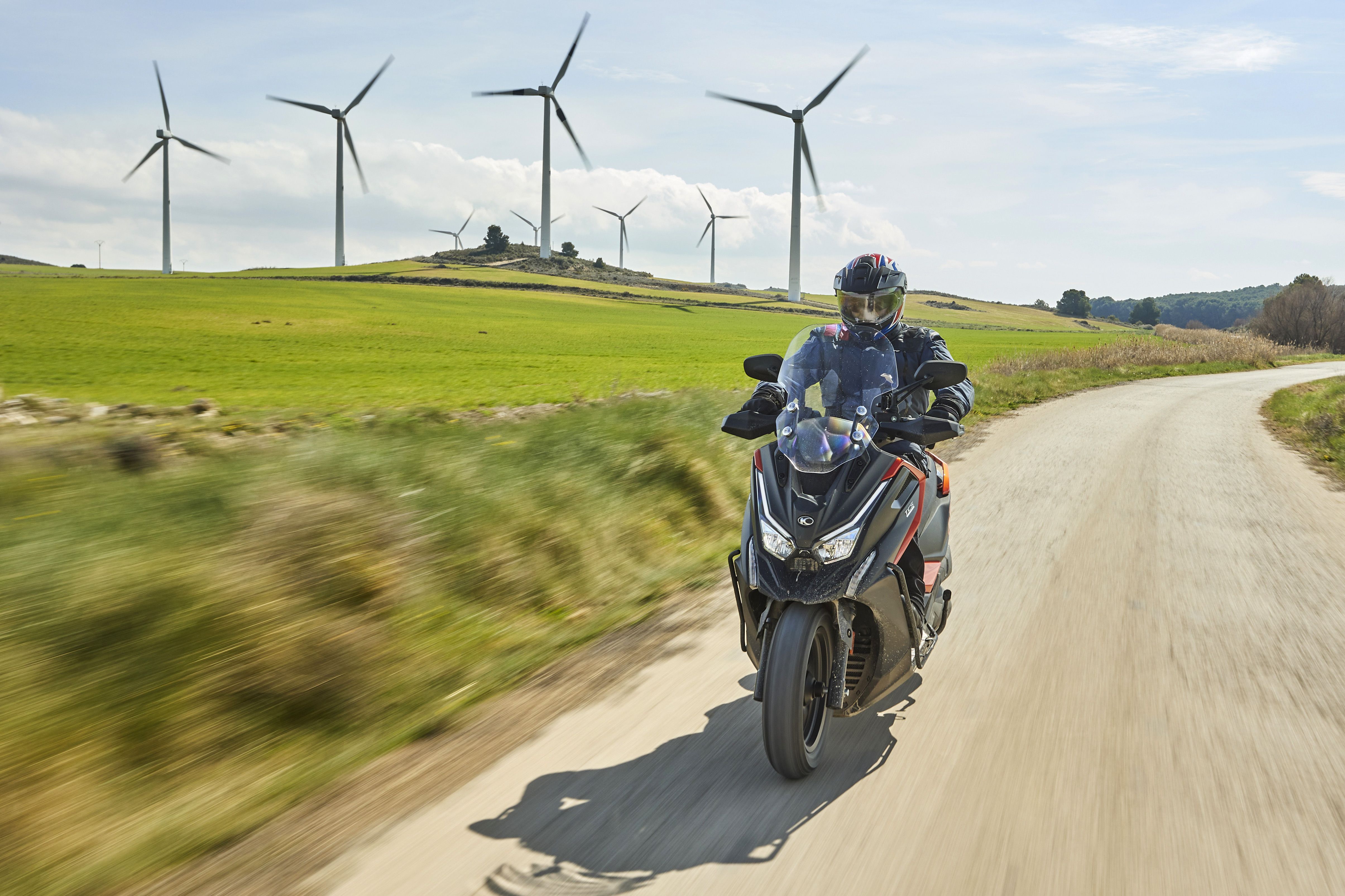  Kymco DTX 360 test ride